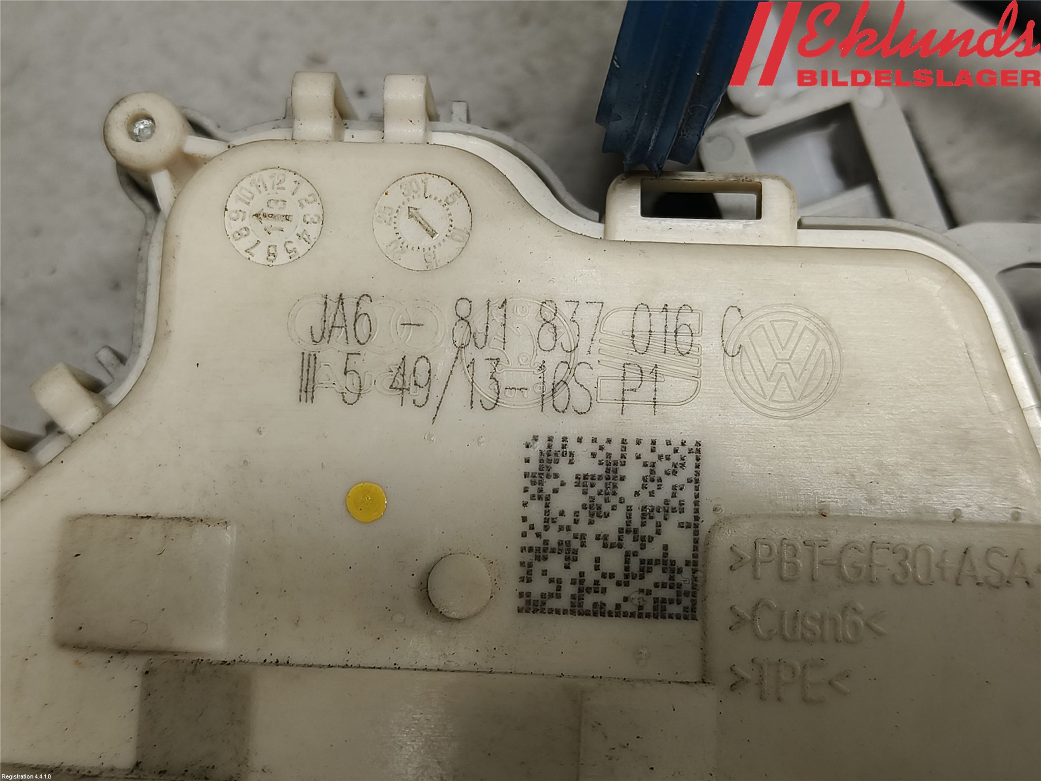 Audi A4 12-15 Låskista-Dörrlås