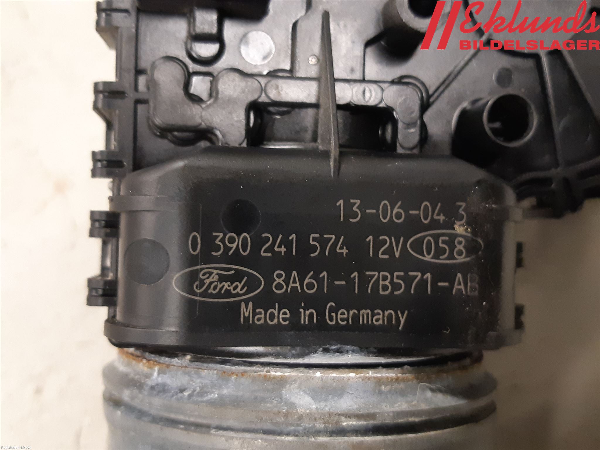 Ford FIESTA 13-17 Torkarmotor Vindruta