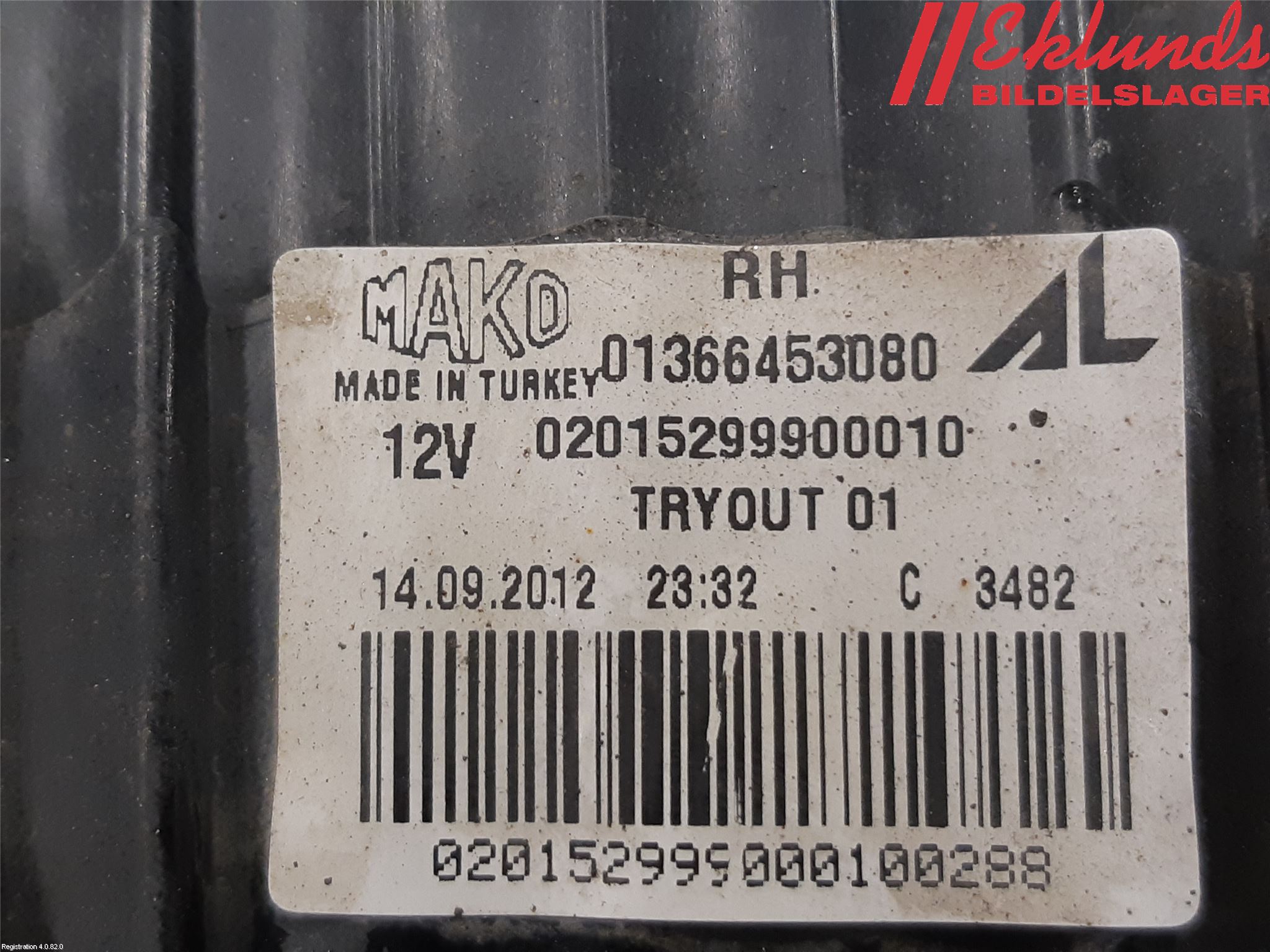 Fiat DUCATO 07-15 Bakljus Höger