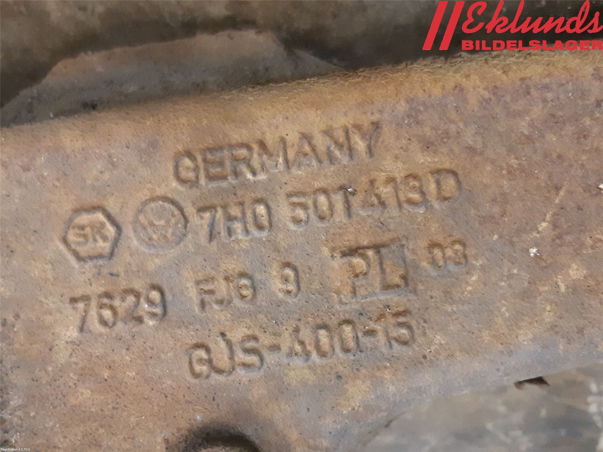 Volkswagen VW TRANSP/CARAVELLE (T5) 04-15 Hjullagerhus-Spindel Vä B