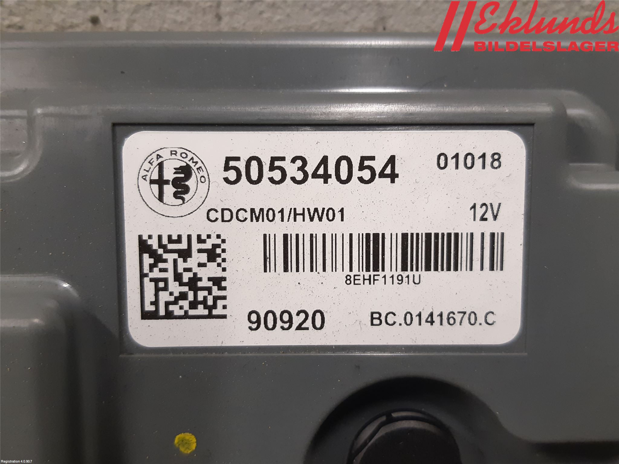 Alfa GIULIA Styrenhet Fjädring