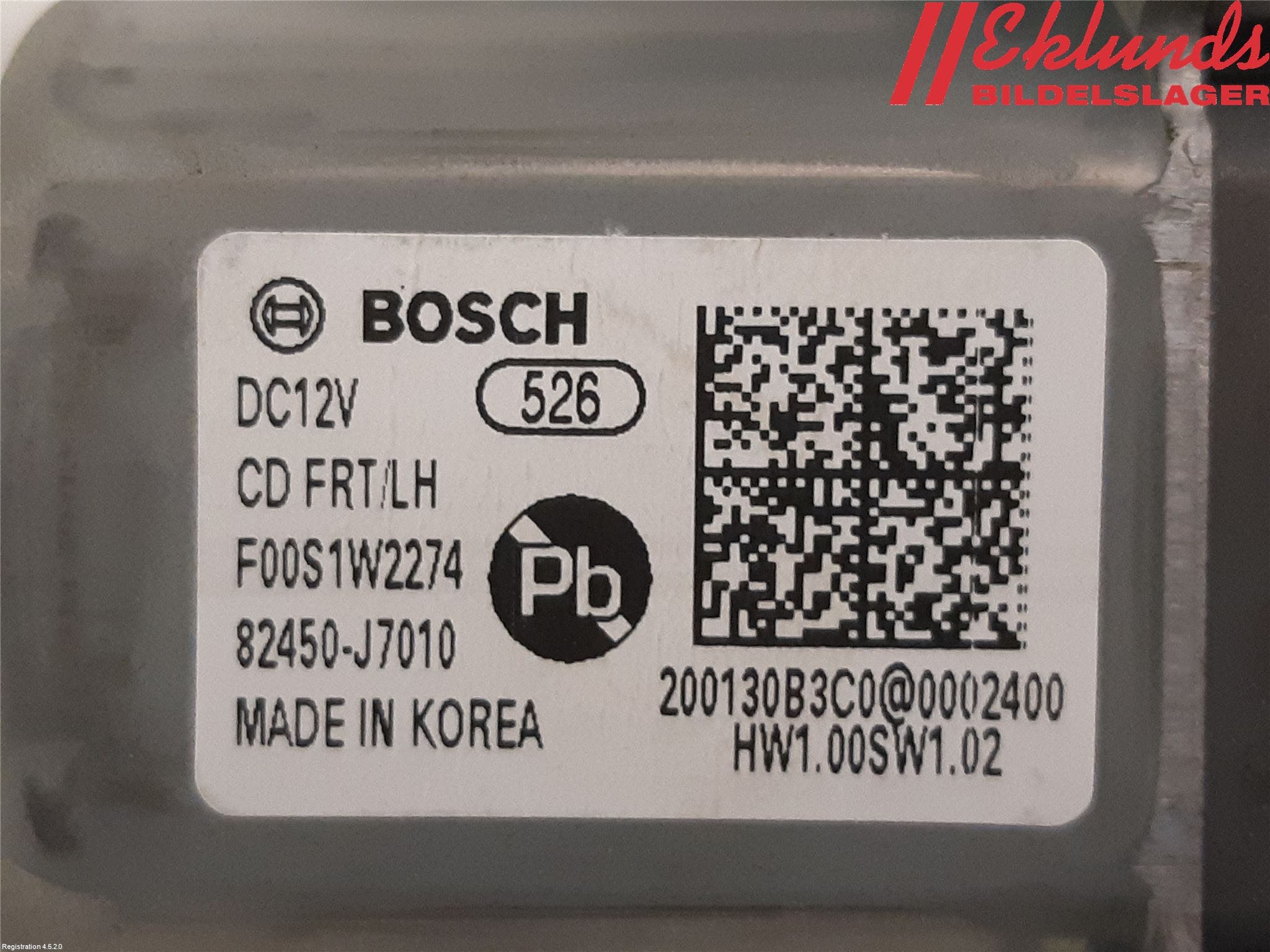 Kia CEED/CEED SW 19- Fönsterhissmotor