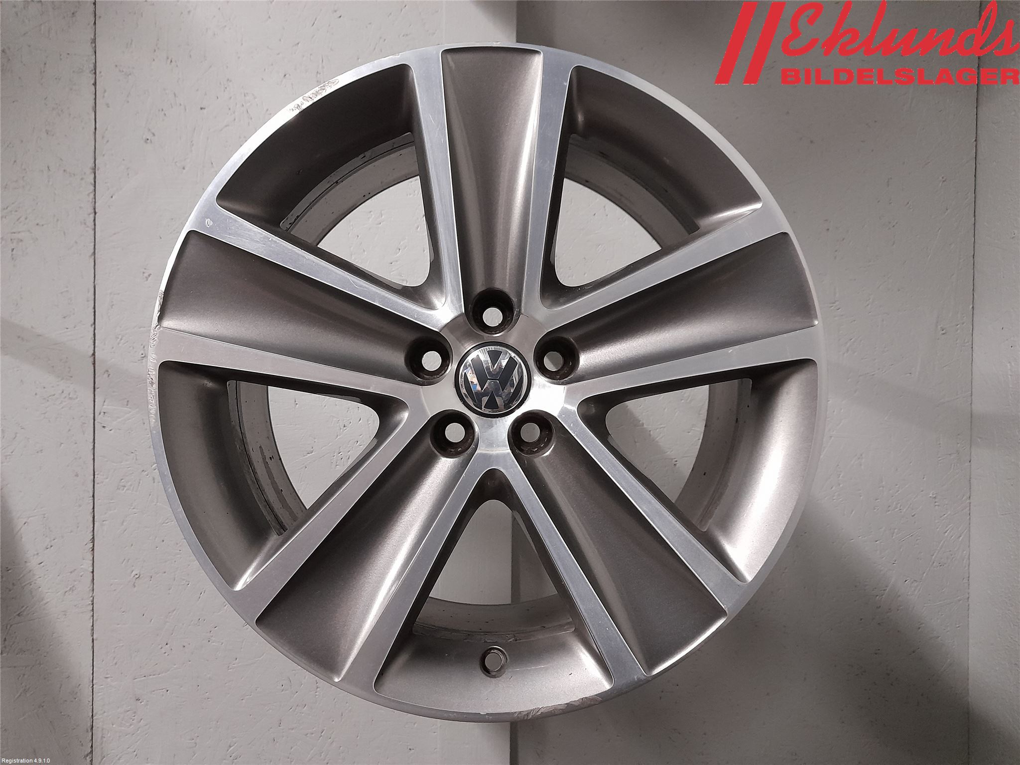 Volkswagen VW POLO 10-17 Fälgsats Aluminium