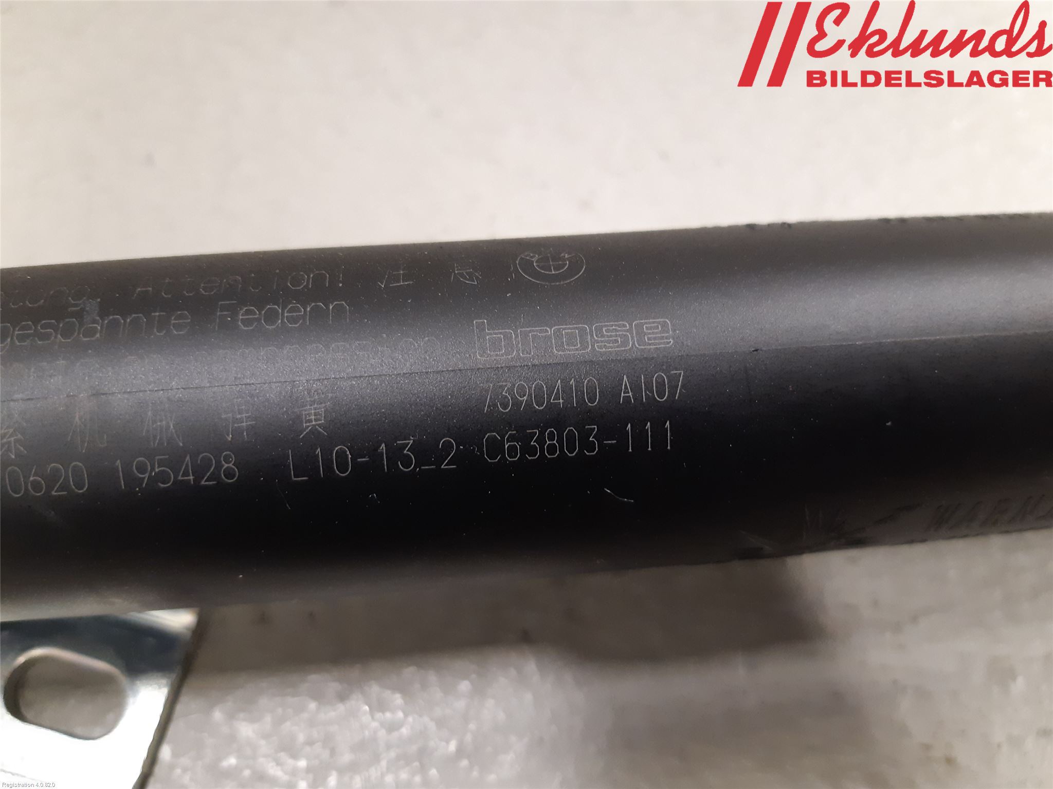 BMW 5 G30/G31/F90 17-23 Bakluckeöppnare Automatisk