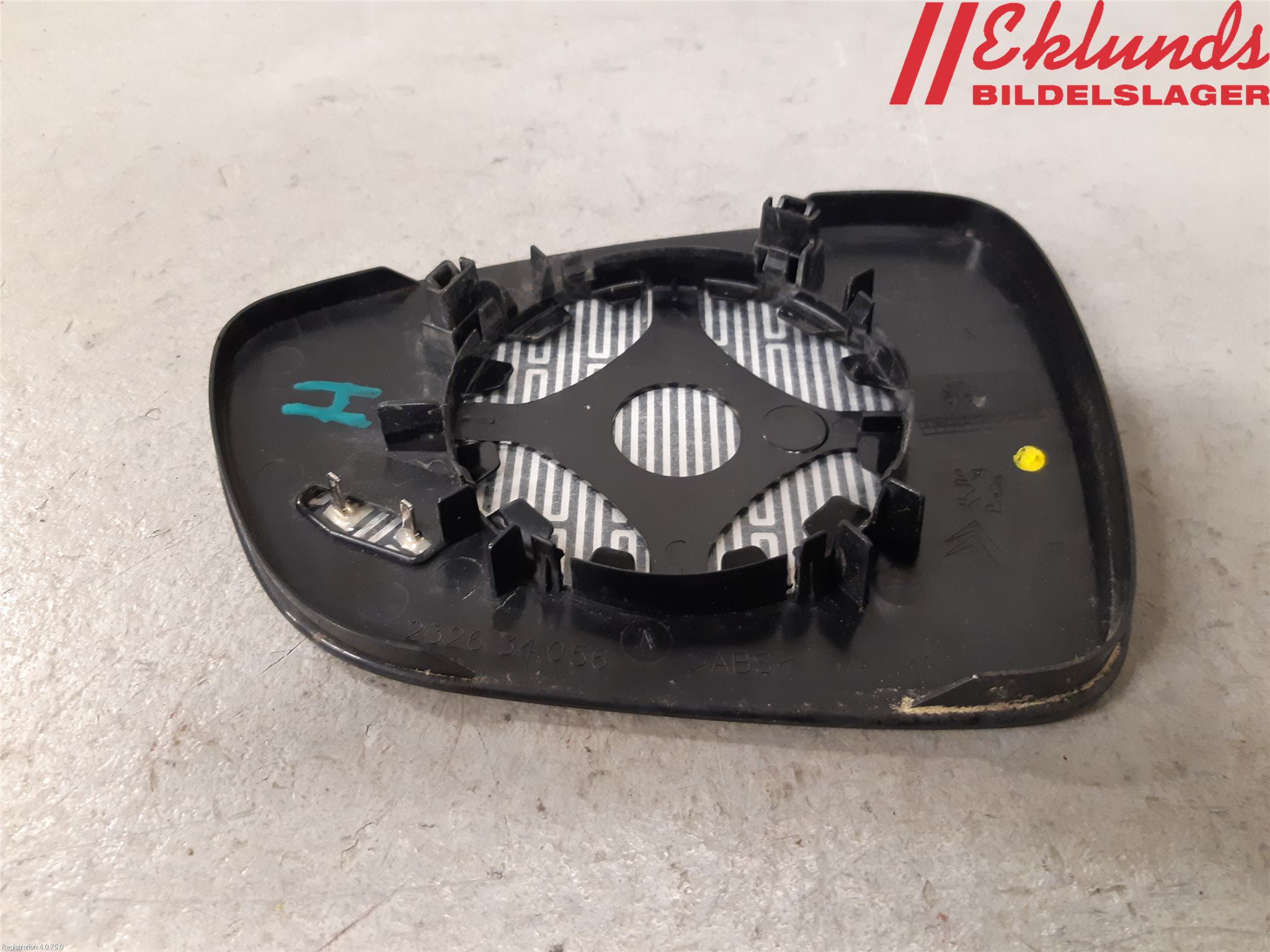 Citroen DS3 Spegelglas Hö