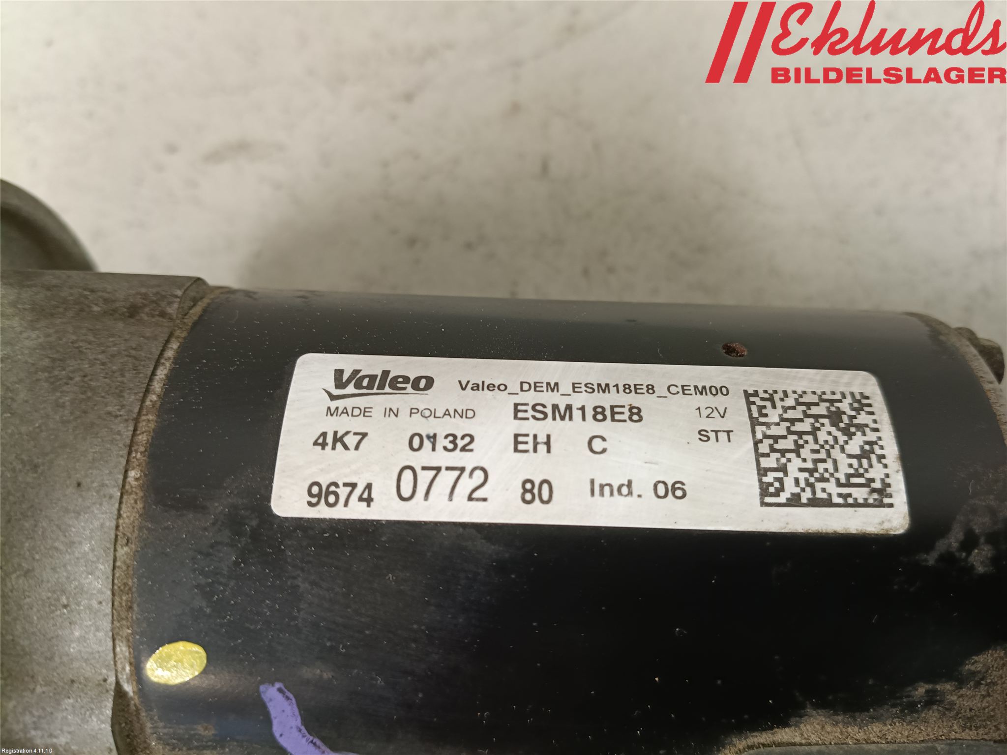 Peugeot 5008 17-24 Startmotor