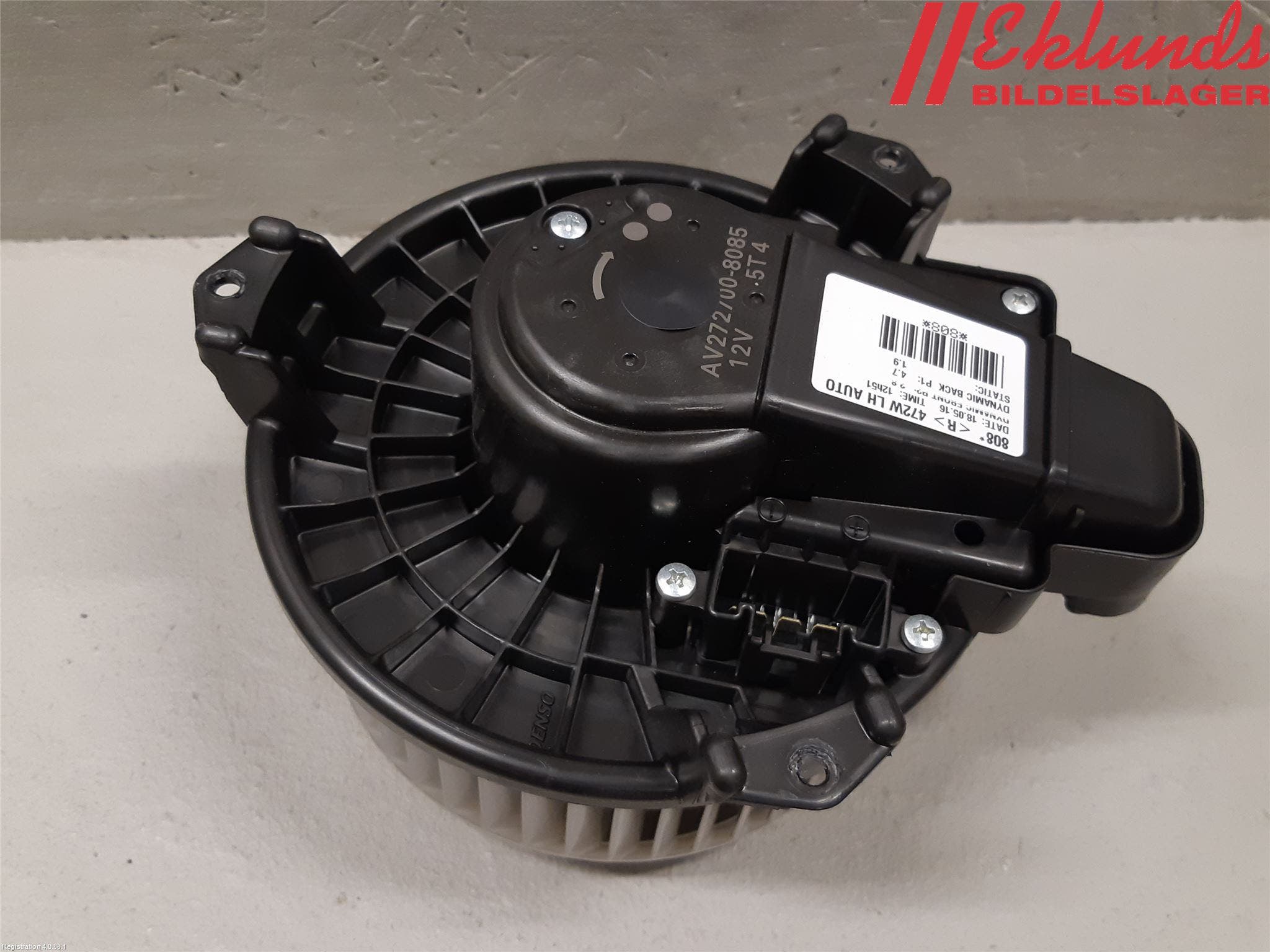 Toyota AURIS 13-19 Värmefläkt