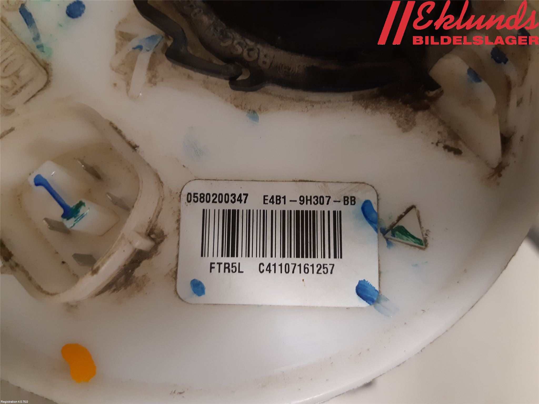 Ford KA+ 16-20 Bränslepump El