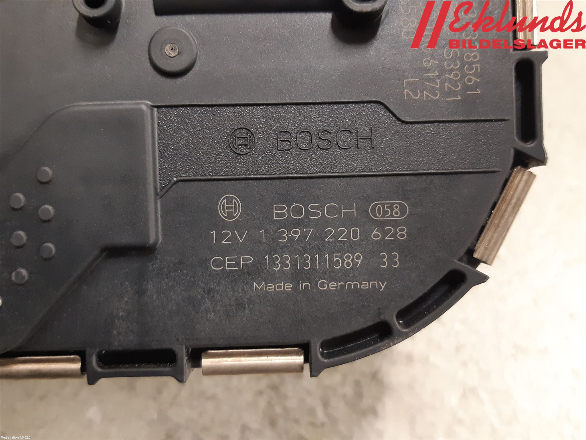 Volvo V60 14-18 Torkarmotor Vindruta