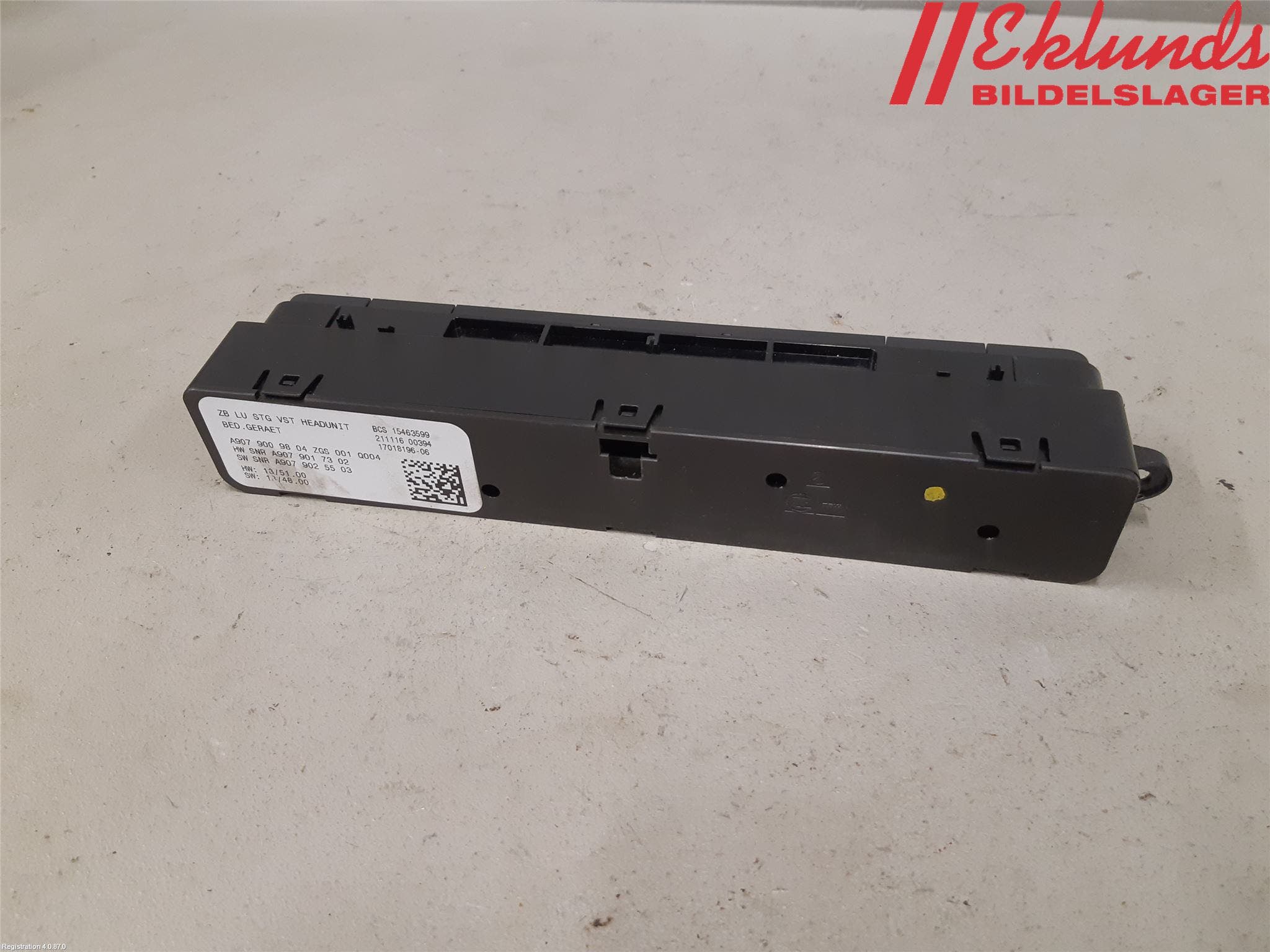 Mercedes-Benz MB SPRINTER (W907/W910) 19- Cd Radio - Multimediapanel