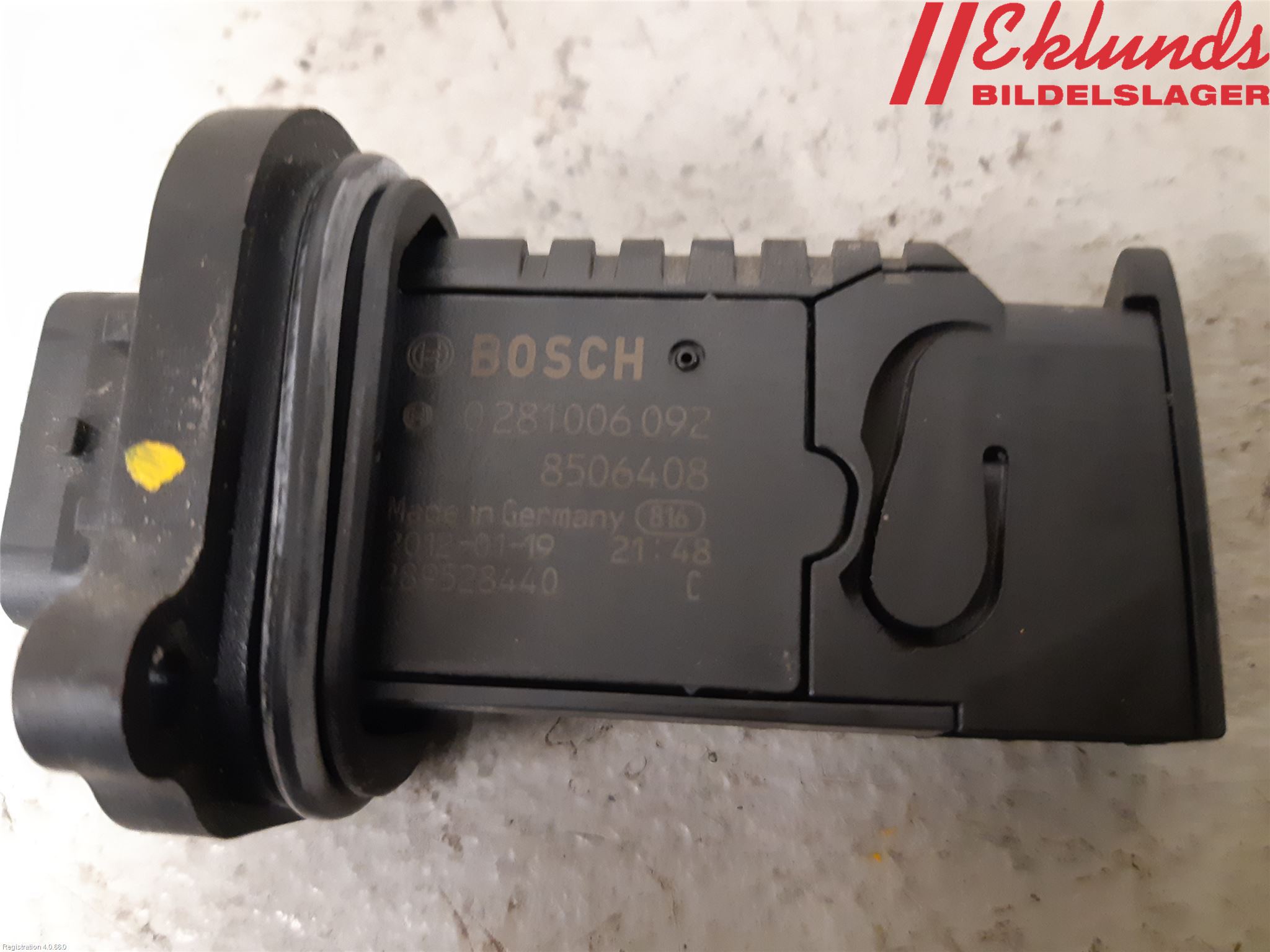 BMW 3 F30/F31/F80 12-19 Injluftmassamätare