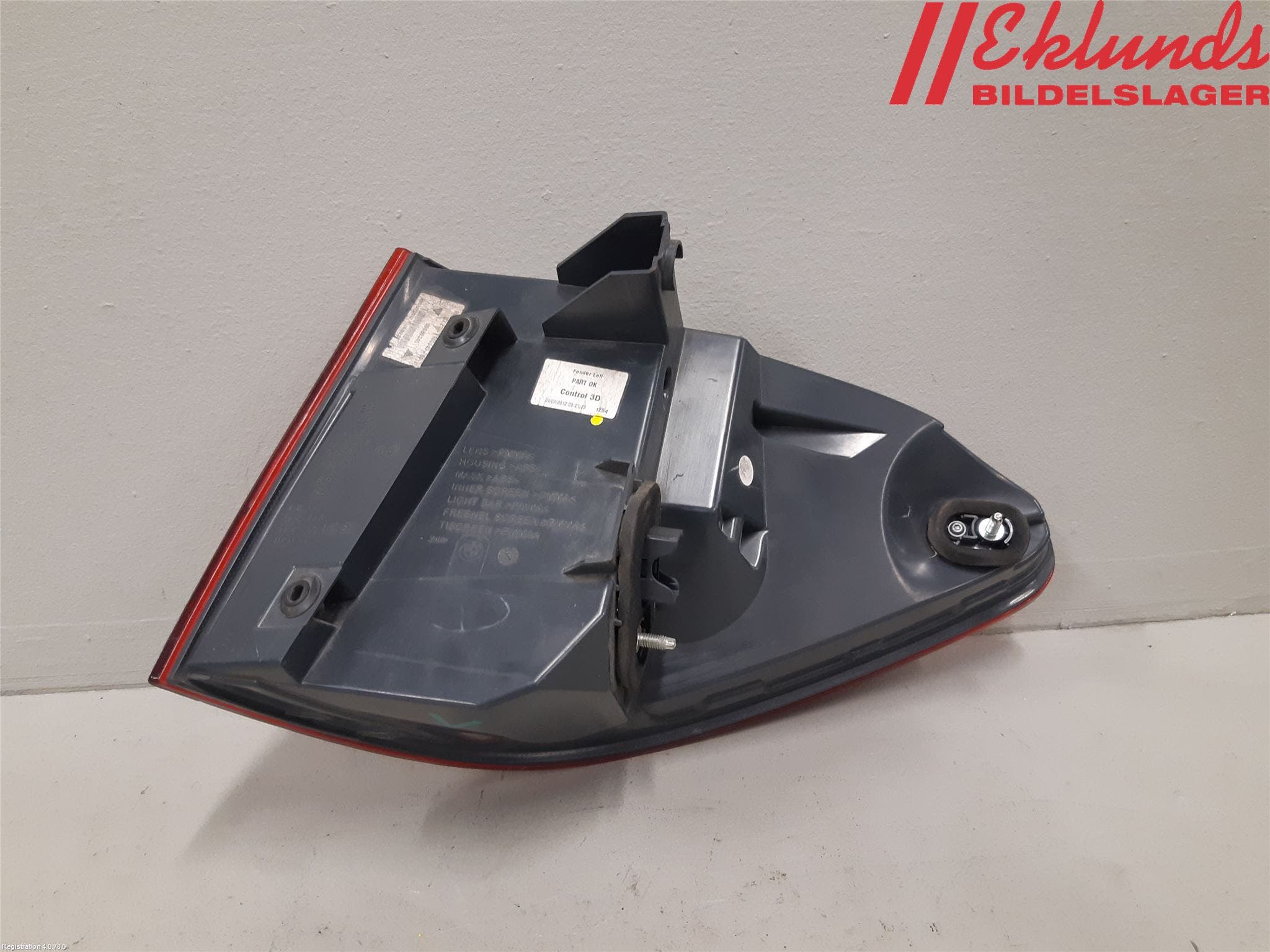 BMW 5 GT F07 09-17 Bakljus Vänster