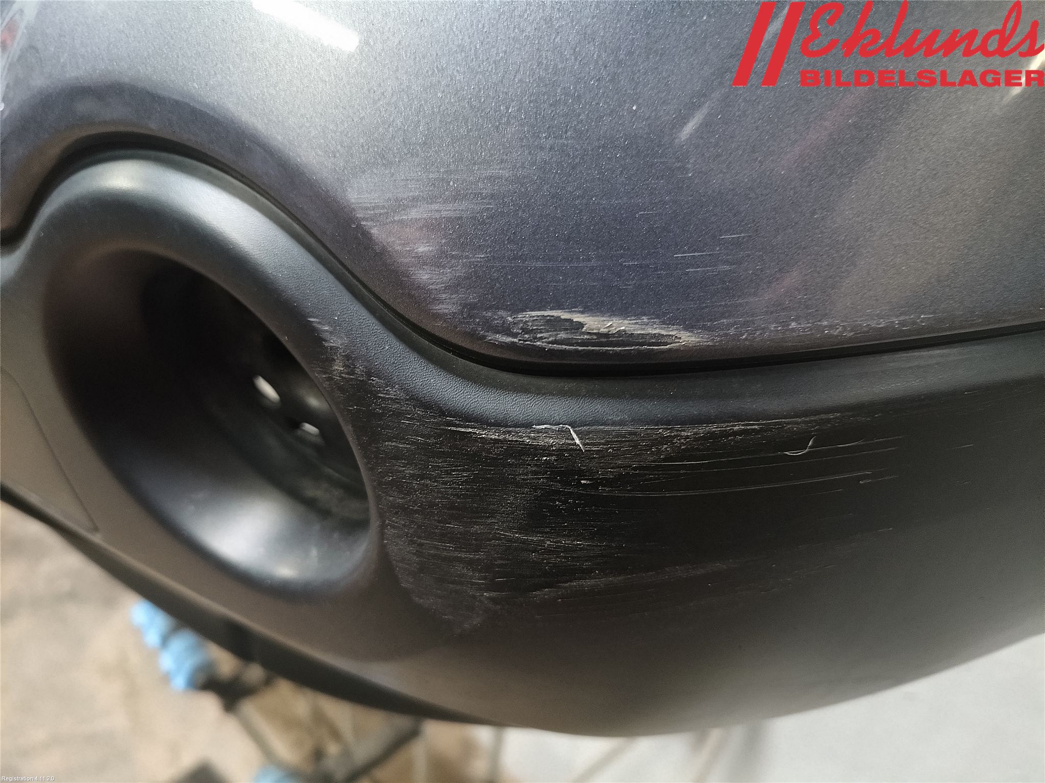 Nissan QASHQAI+2  10-14 Stötfångarbeklädnad Bak