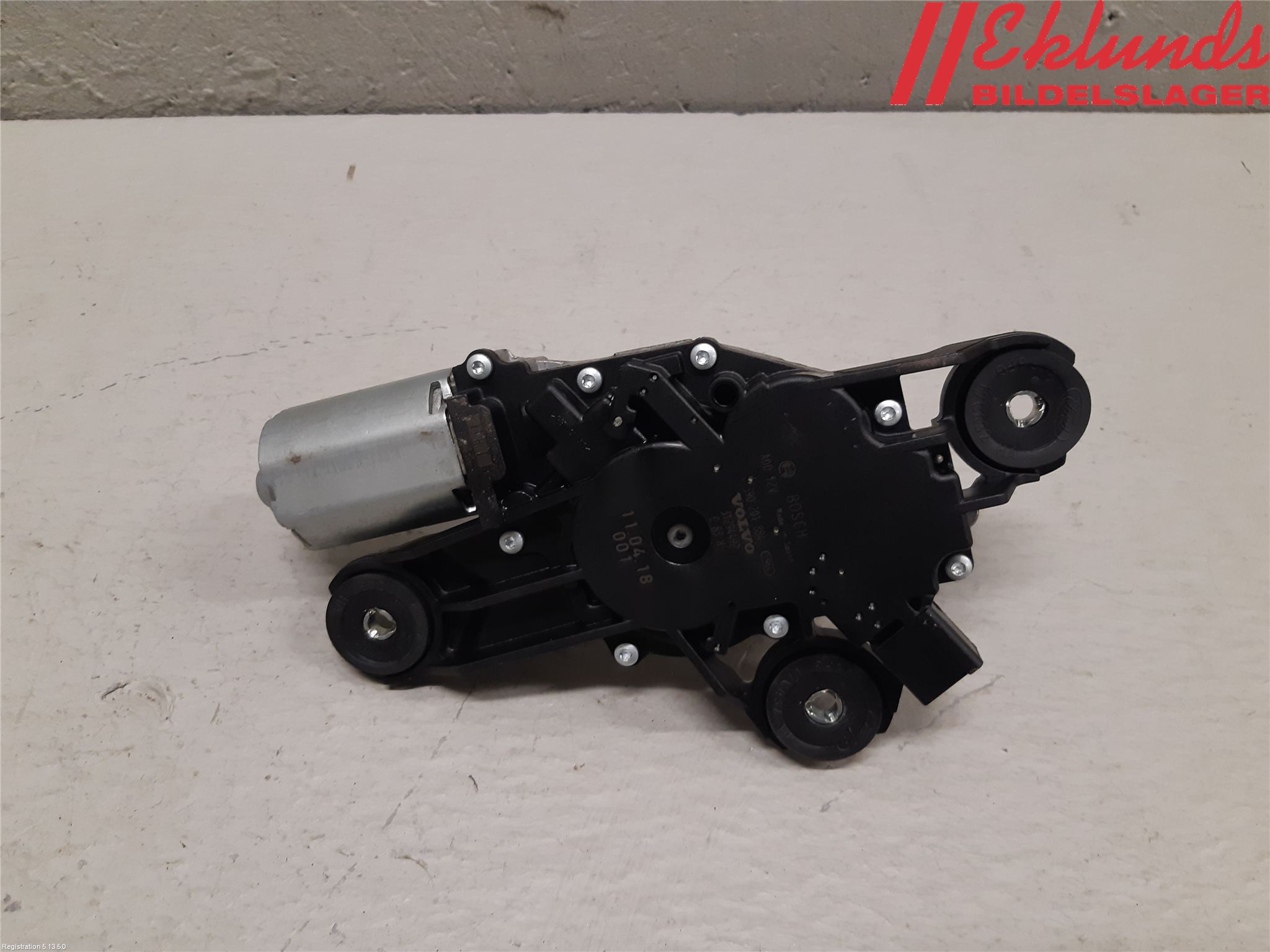 Volvo V60 11-13 Torkarmotor Baklucka