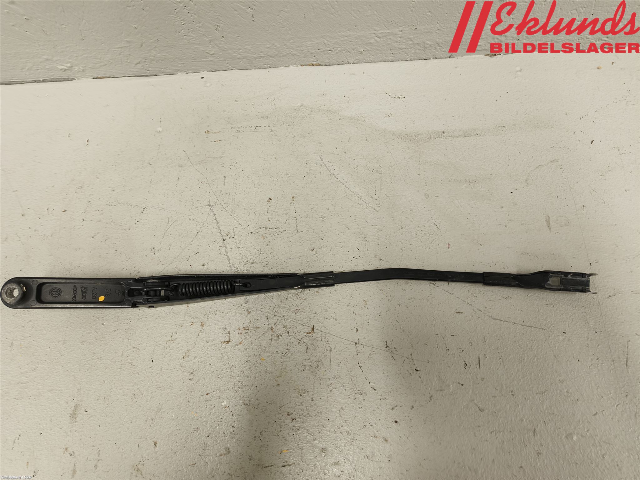 Audi A4/S4 B9 16-19 Torkararm Armar Vindruta