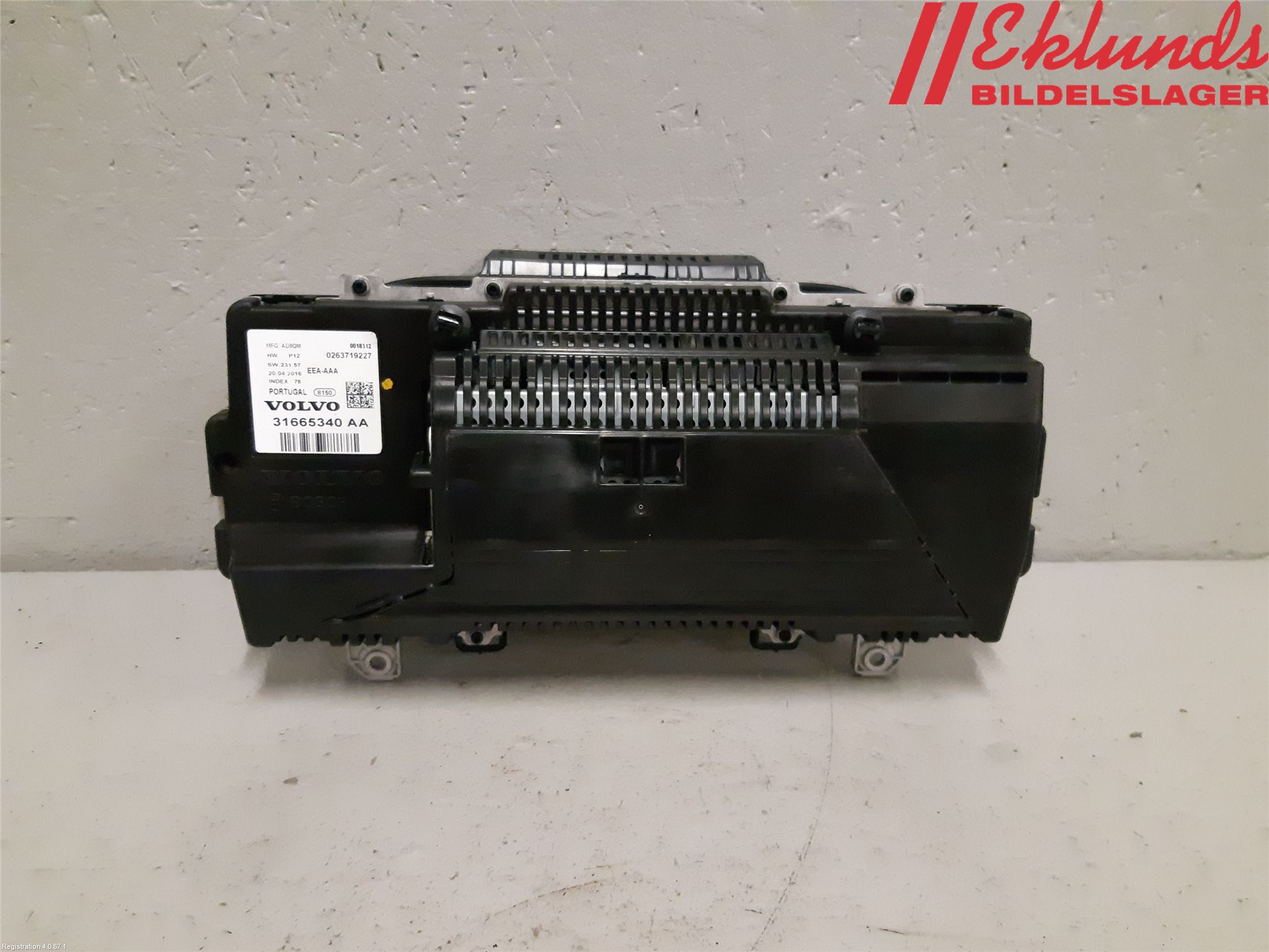 Volvo XC90/RECHARGE 16- Instrument Komb