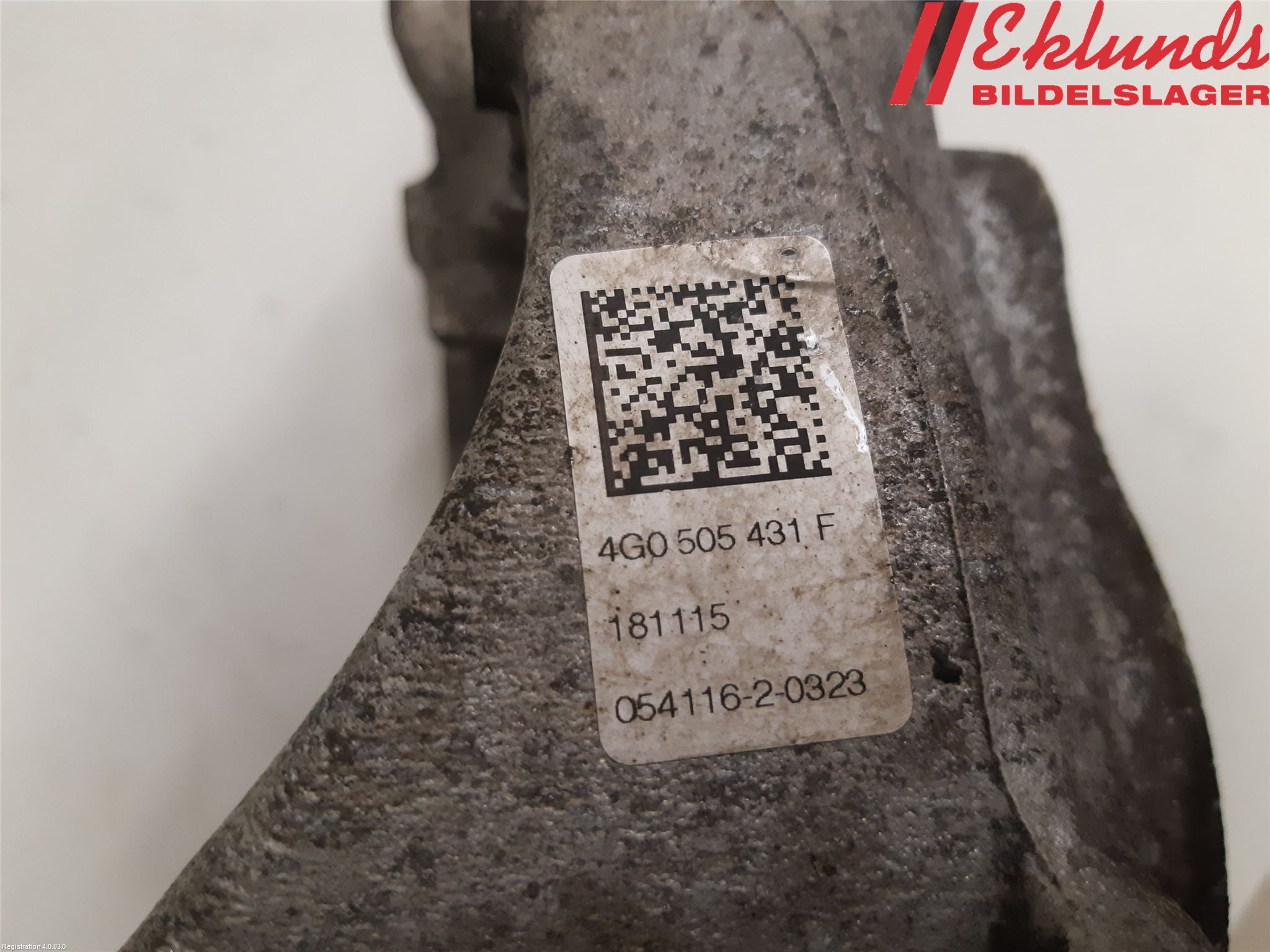 Audi A6/S6 4G 11-18 Hjullagerhus-Spindel Vä B