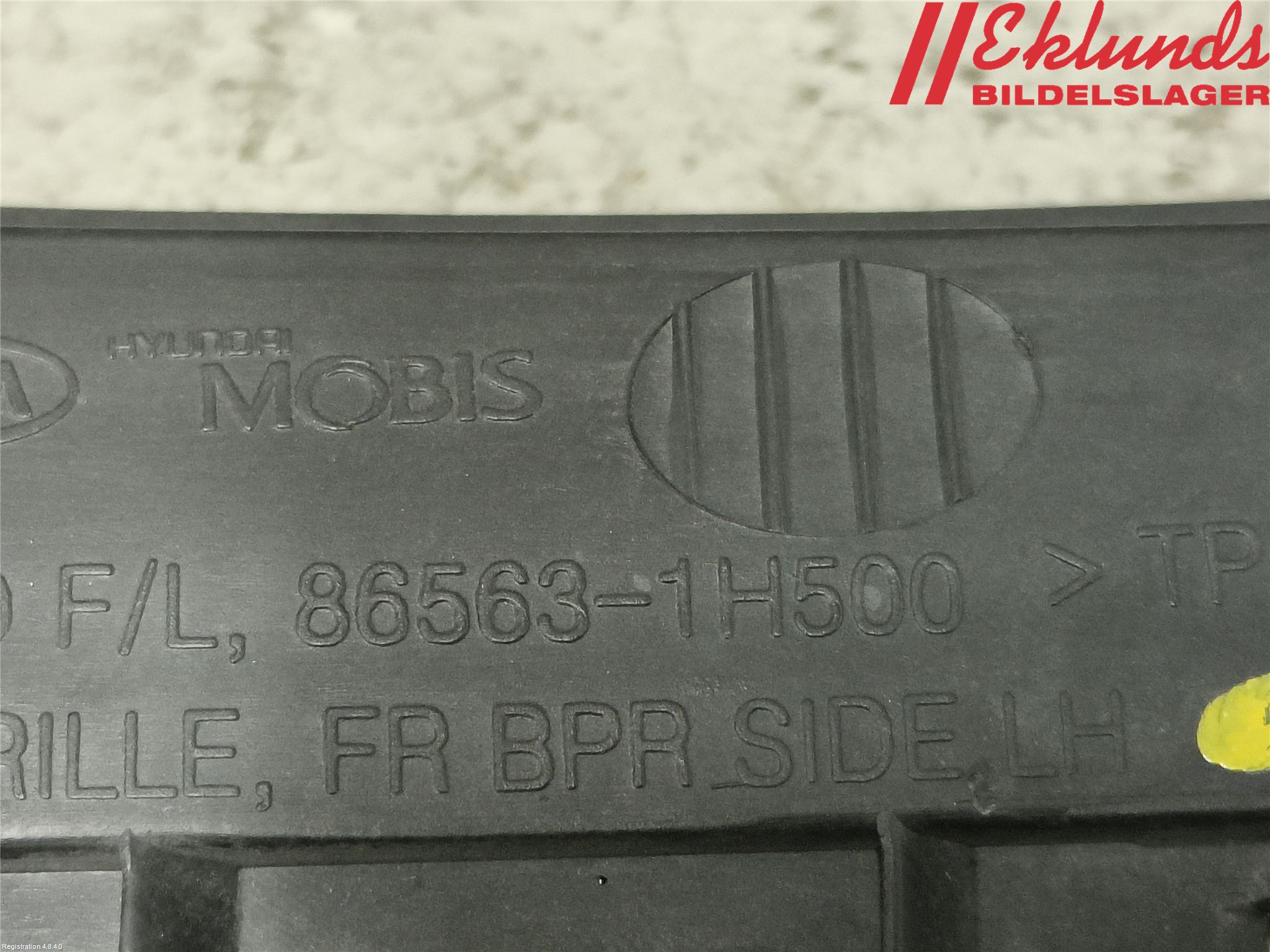 Kia CEED 06-12 Dimljussarg Fram