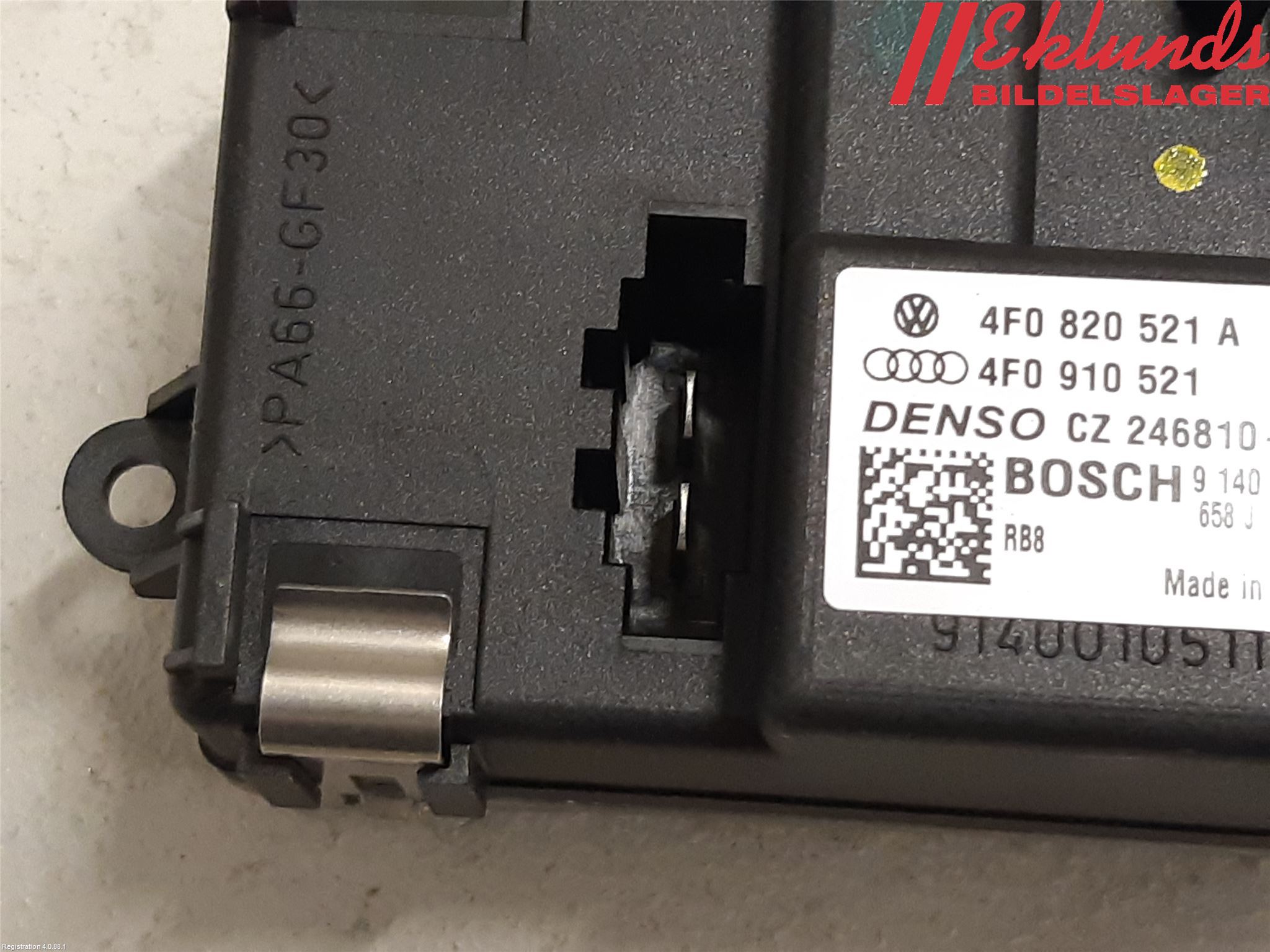 Audi A6/S6     05-11 Värmefläktsmotstånd