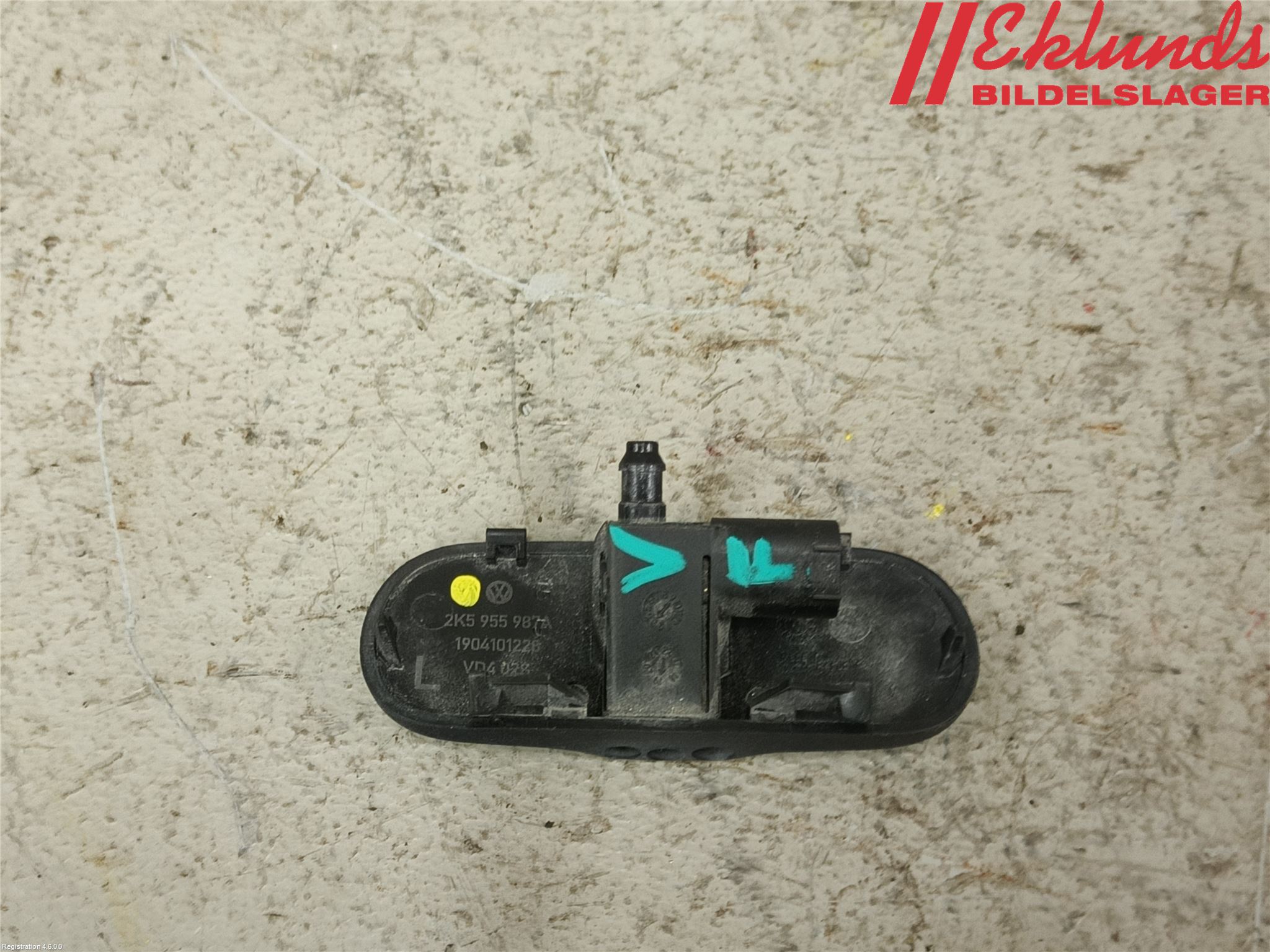 Volkswagen VW CADDY 16-20 Spolarmunstycke Rutor