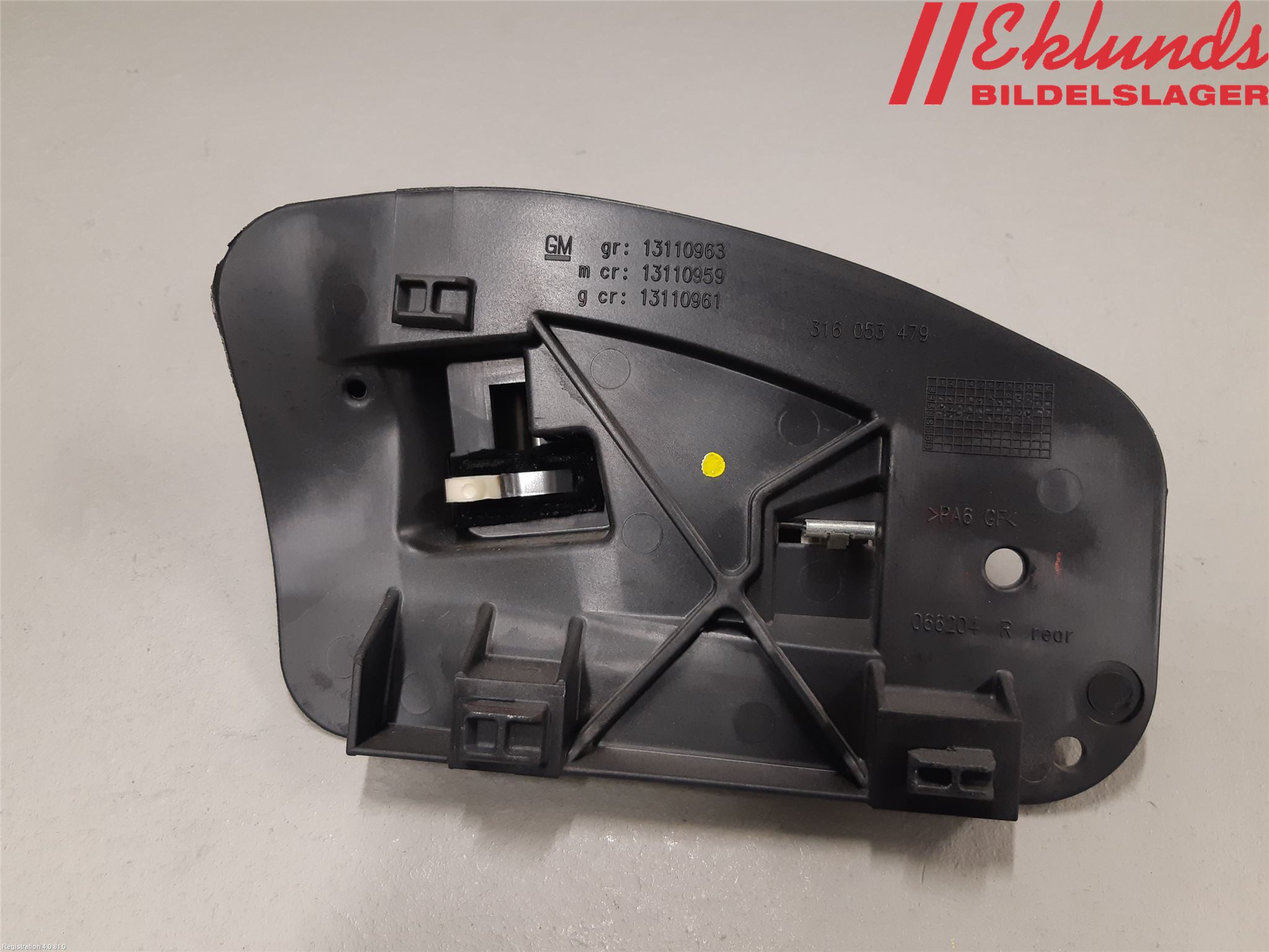 Opel CORSA C    00-06 Dörrhandtag Inre Hö