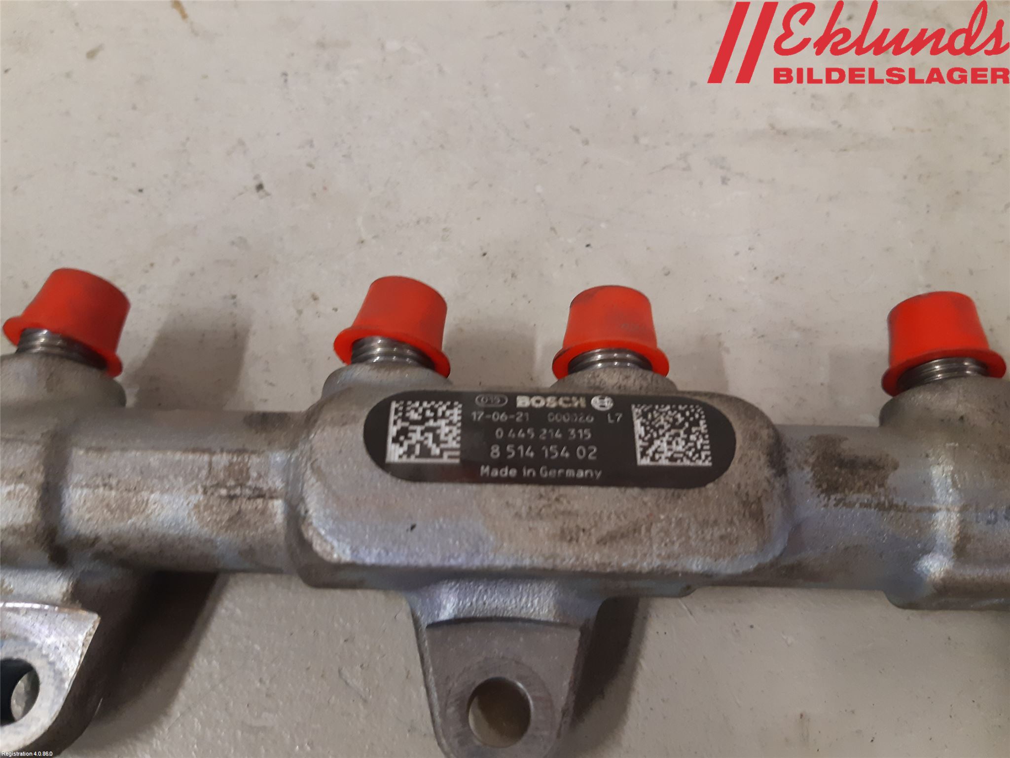 BMW 5 G30/G31/F90 17-23 Inj. Fuelrail