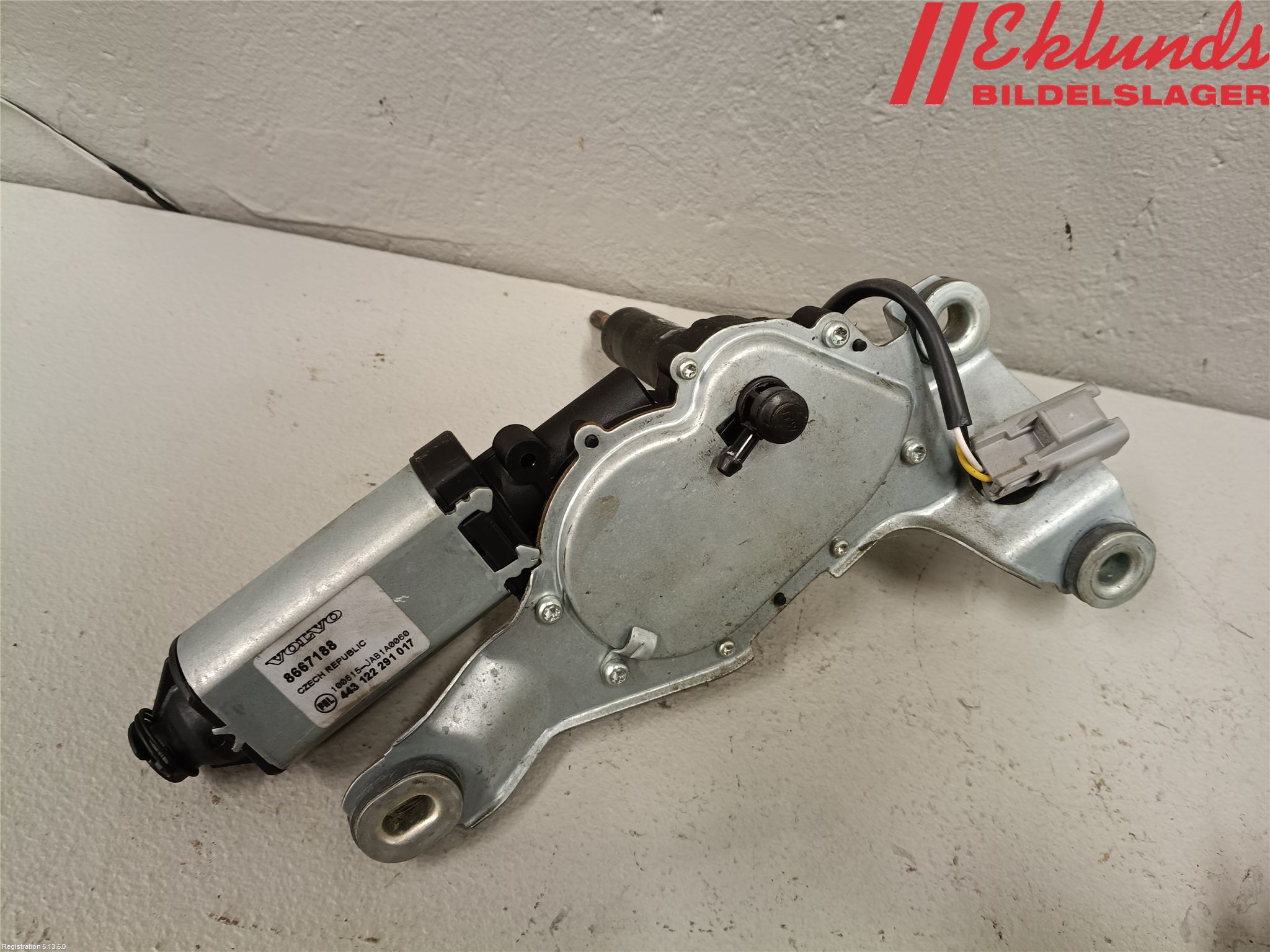 Volvo V70 05-08 Torkarmotor Baklucka