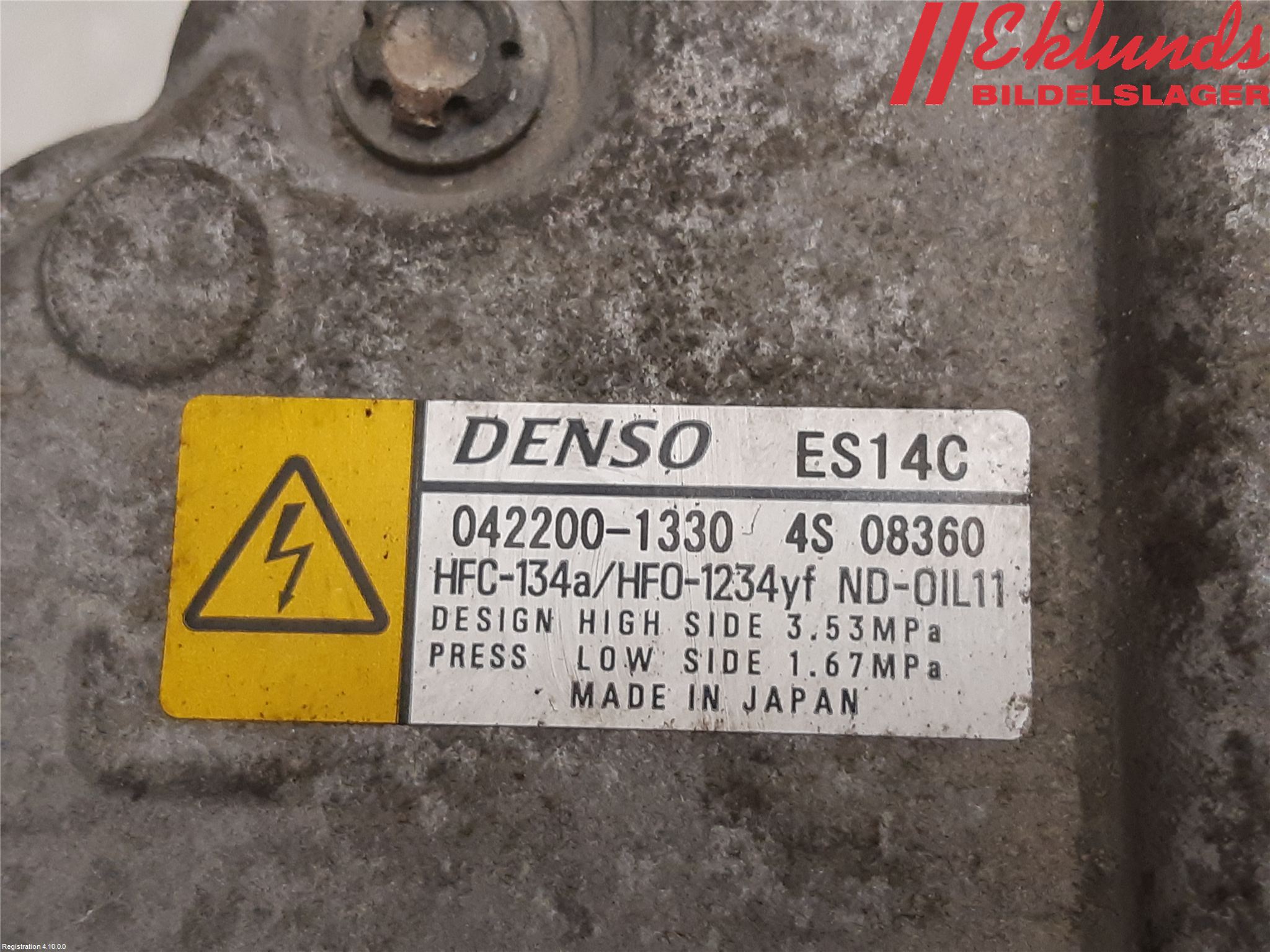 Toyota AURIS 13-19 Ac Kompressor