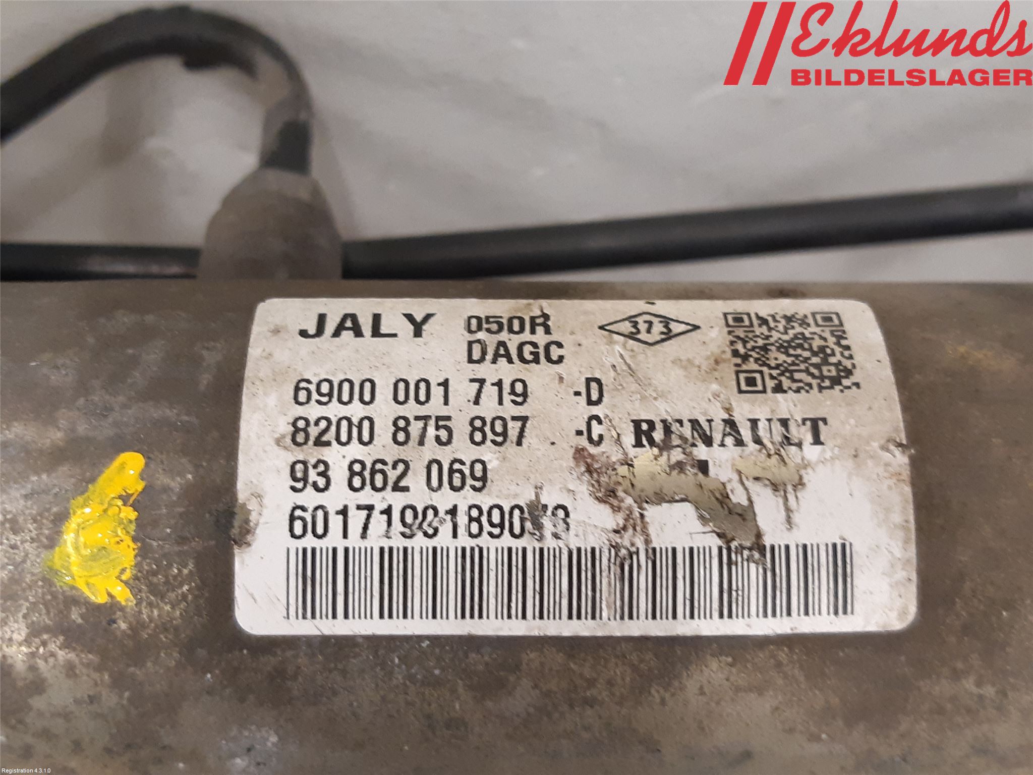 Opel VIVARO 01-14 Styrväxel Servo -Snäcka