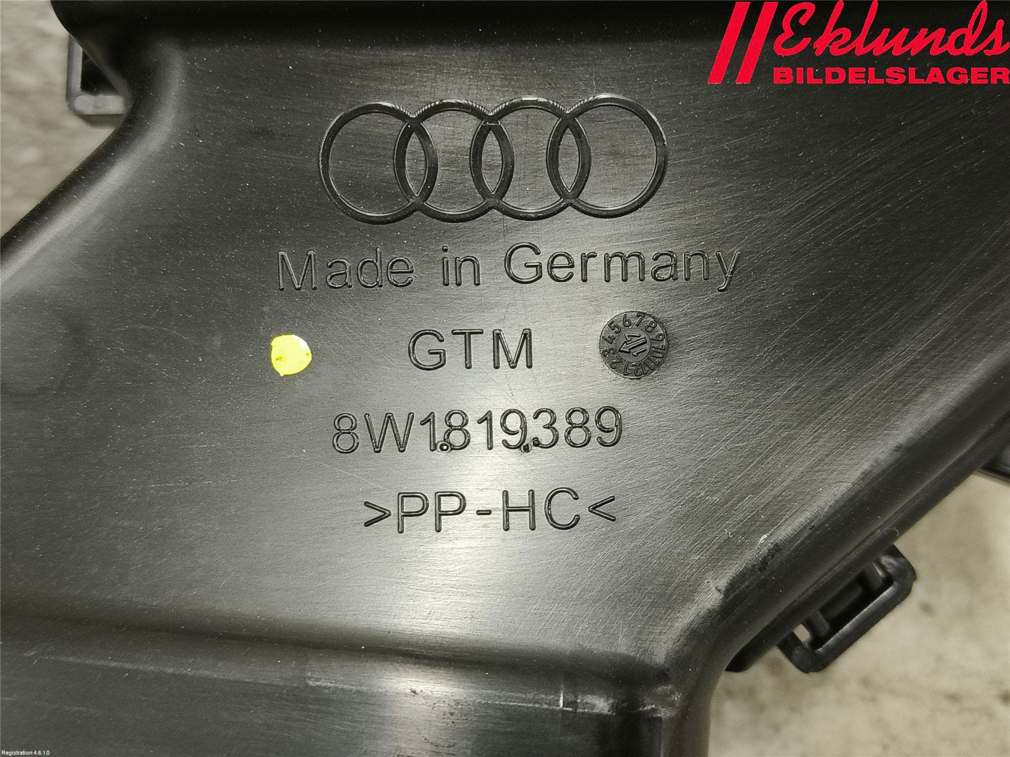 Audi A5 17- Defrosterkanal-Munstycke