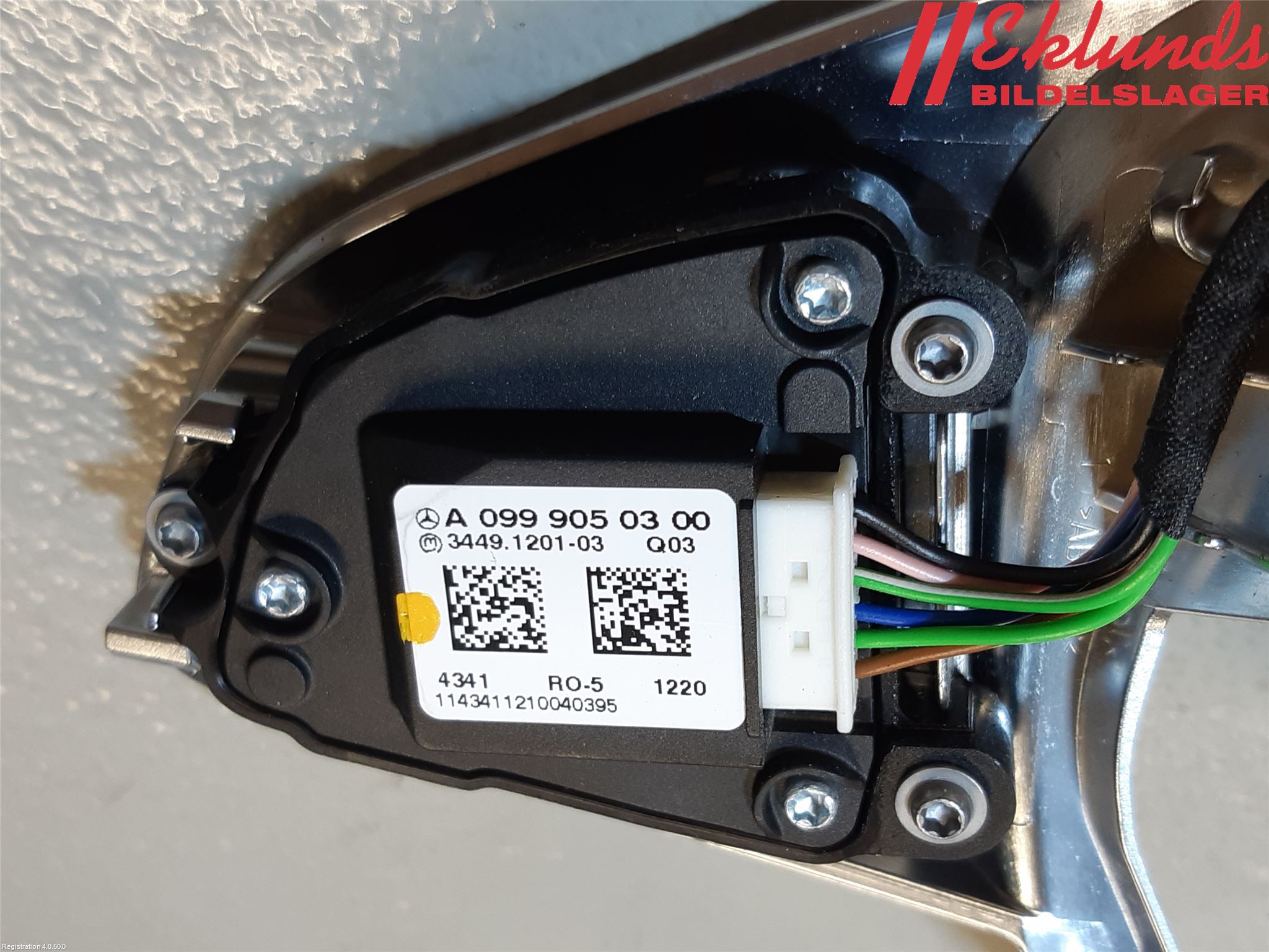 Mercedes-Benz MB C-KLASS (W205) 14-21 Spak-Rattreglage Radio