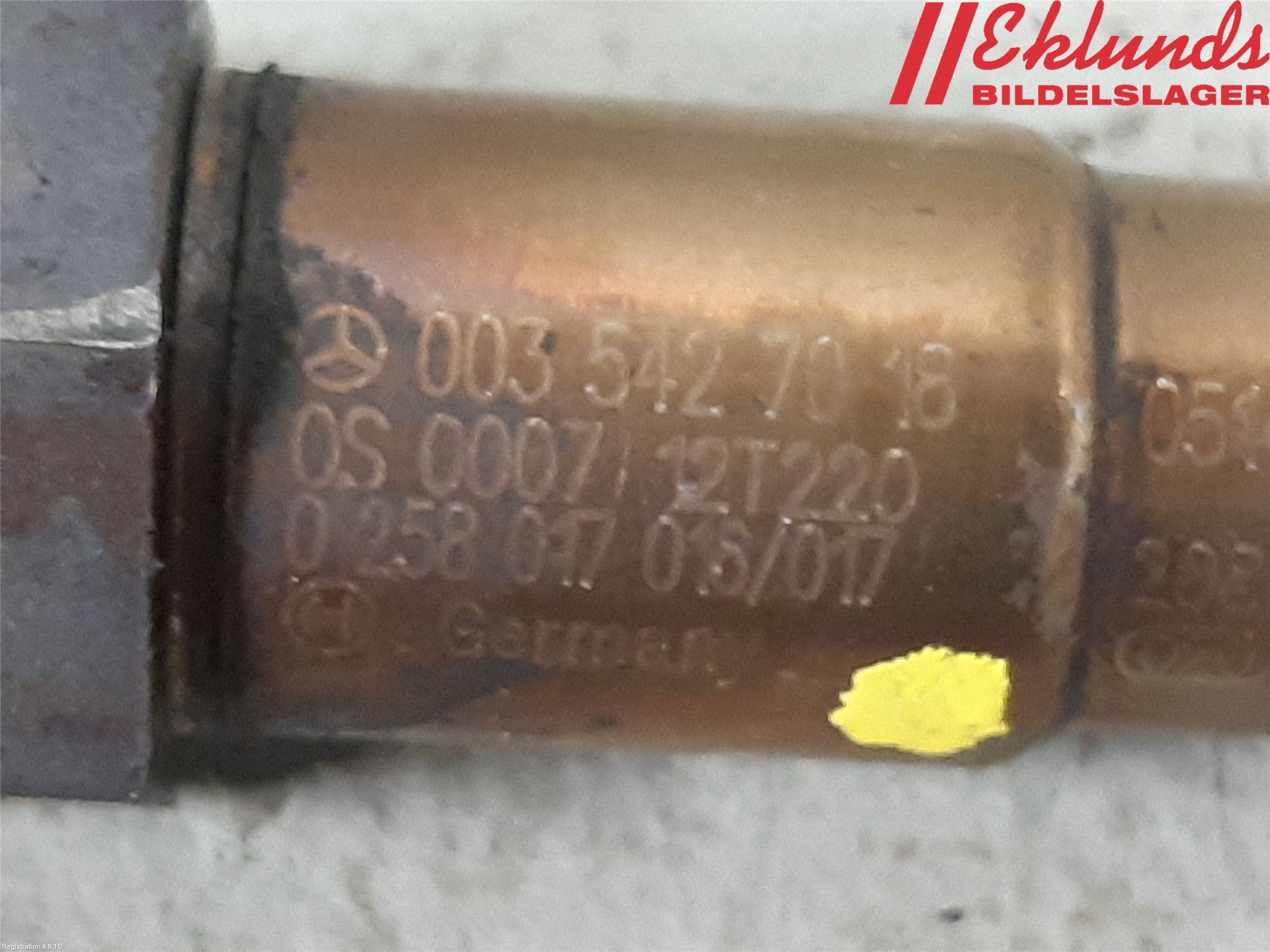 Mercedes-Benz MB A-KLASS (W176) 13-18 Injlambdasond