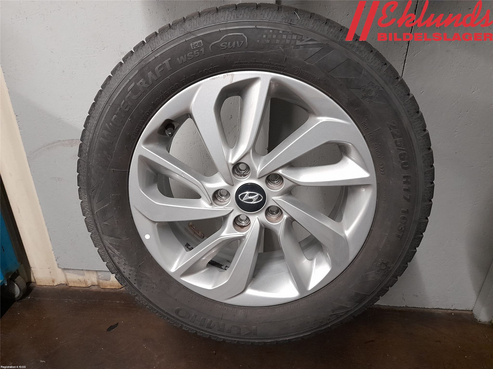 Hyundai TUCSON 05- Vinterdäck Alumfälg 4St