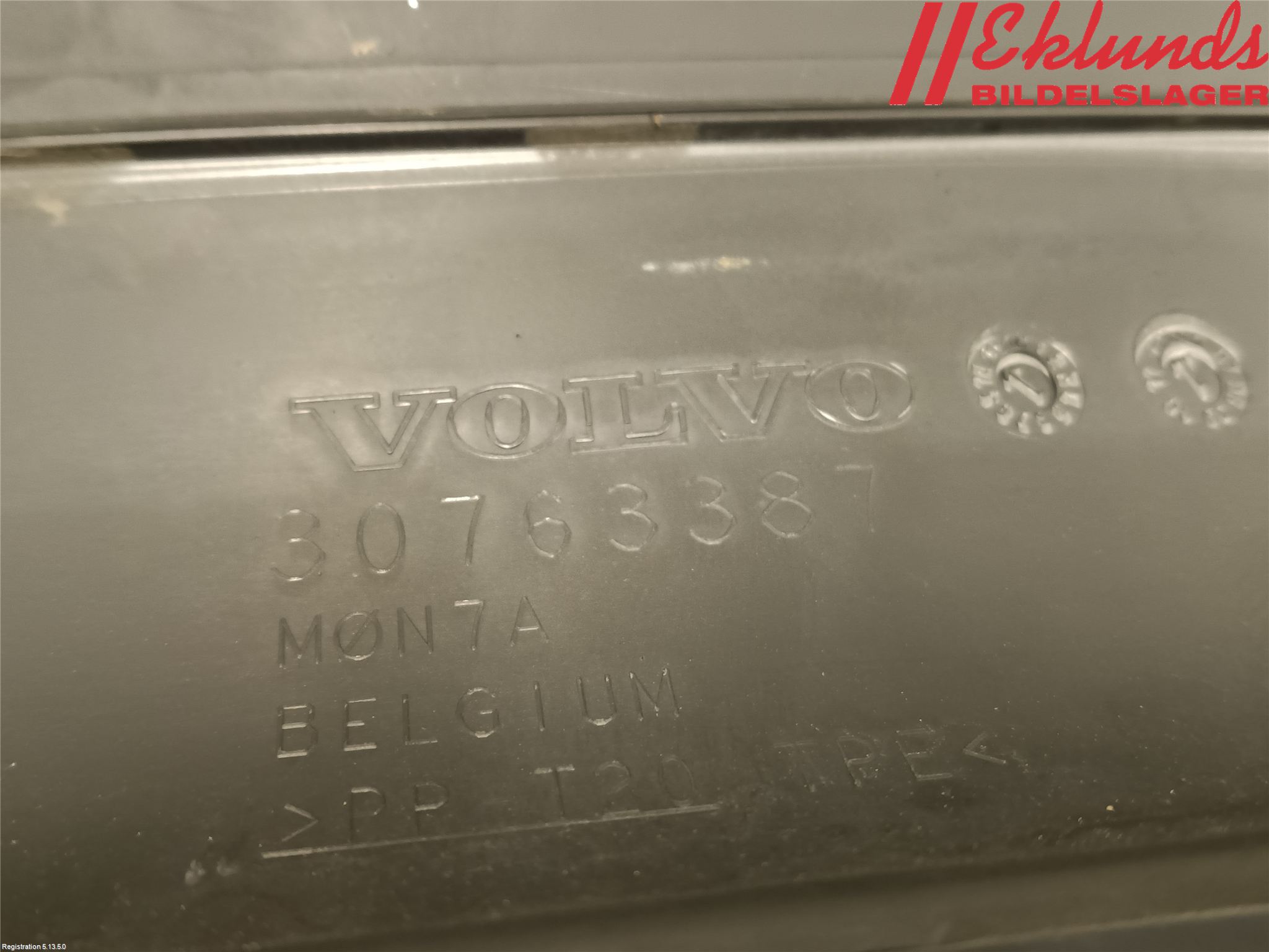 Volvo V50 08-12 Deflektor Plåt-Plast Kylning