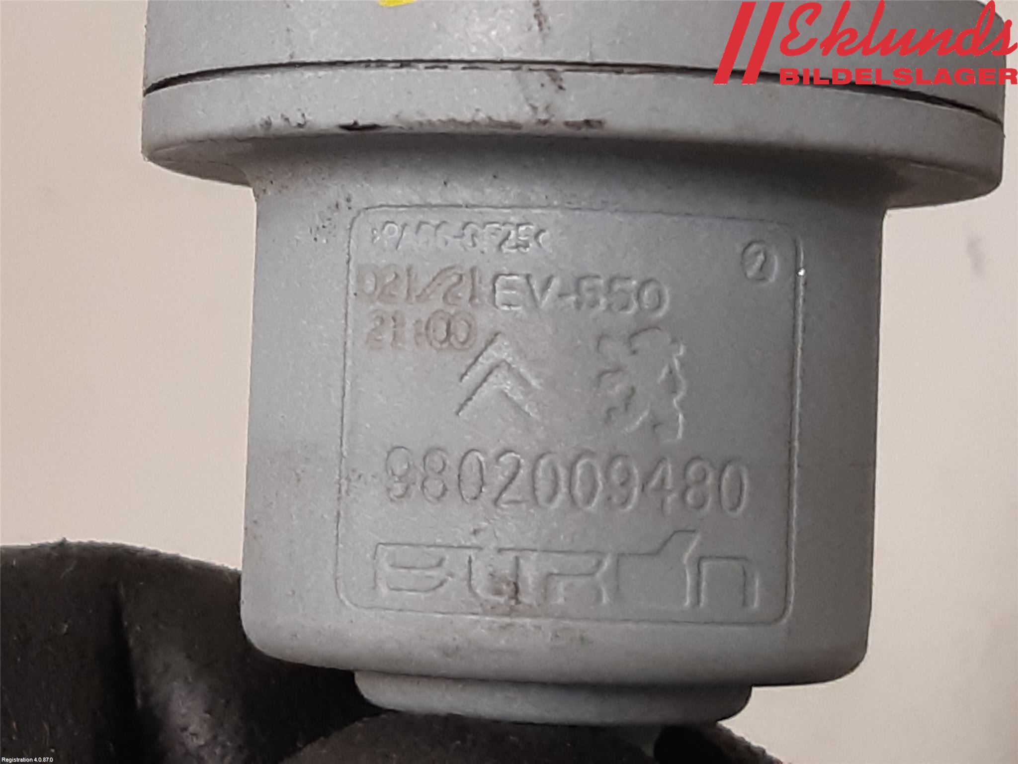 Peugeot 308 14-21 Magnetventil Laddtryck