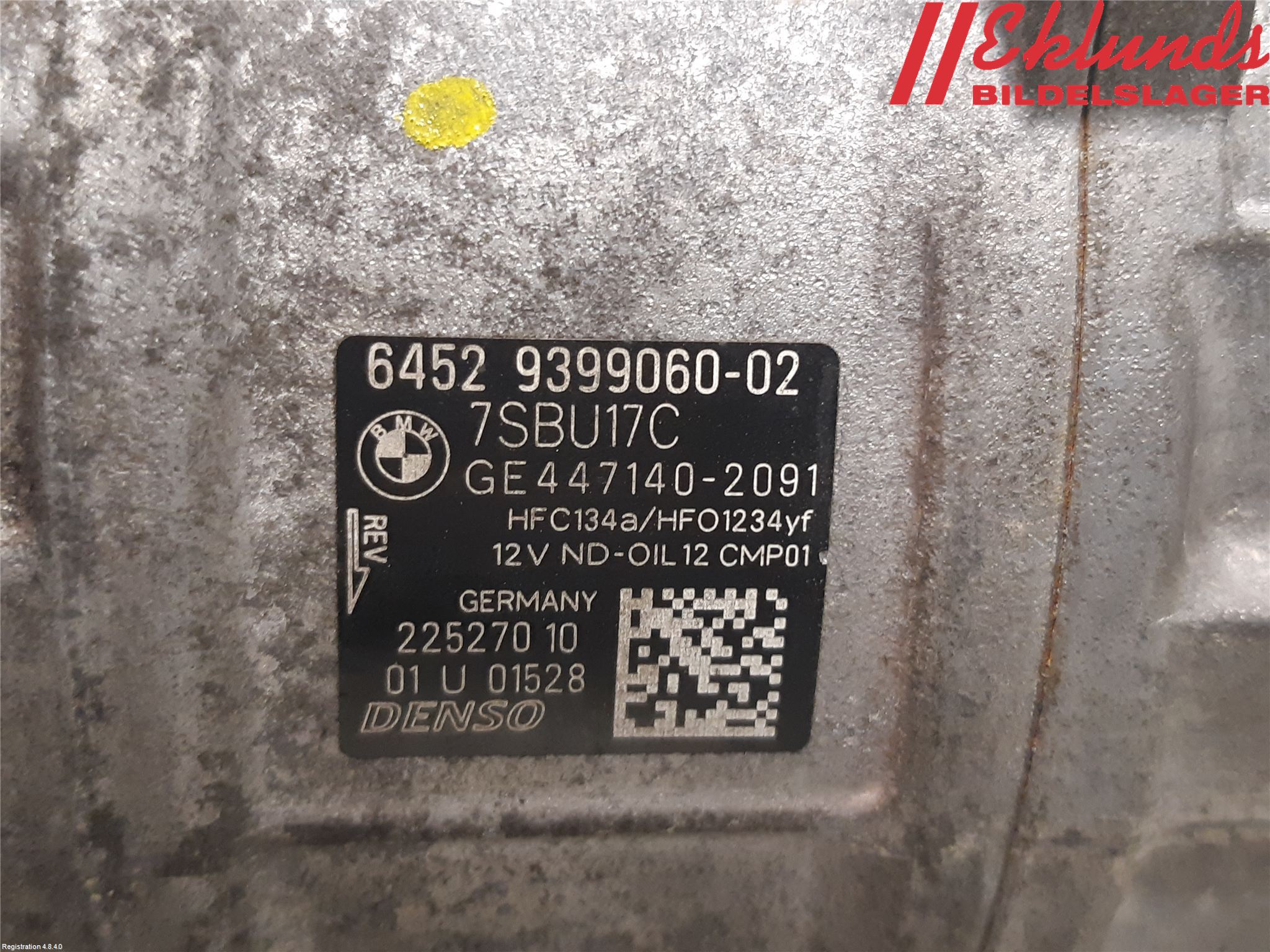 BMW X5 F15 13-18 Ac Kompressor