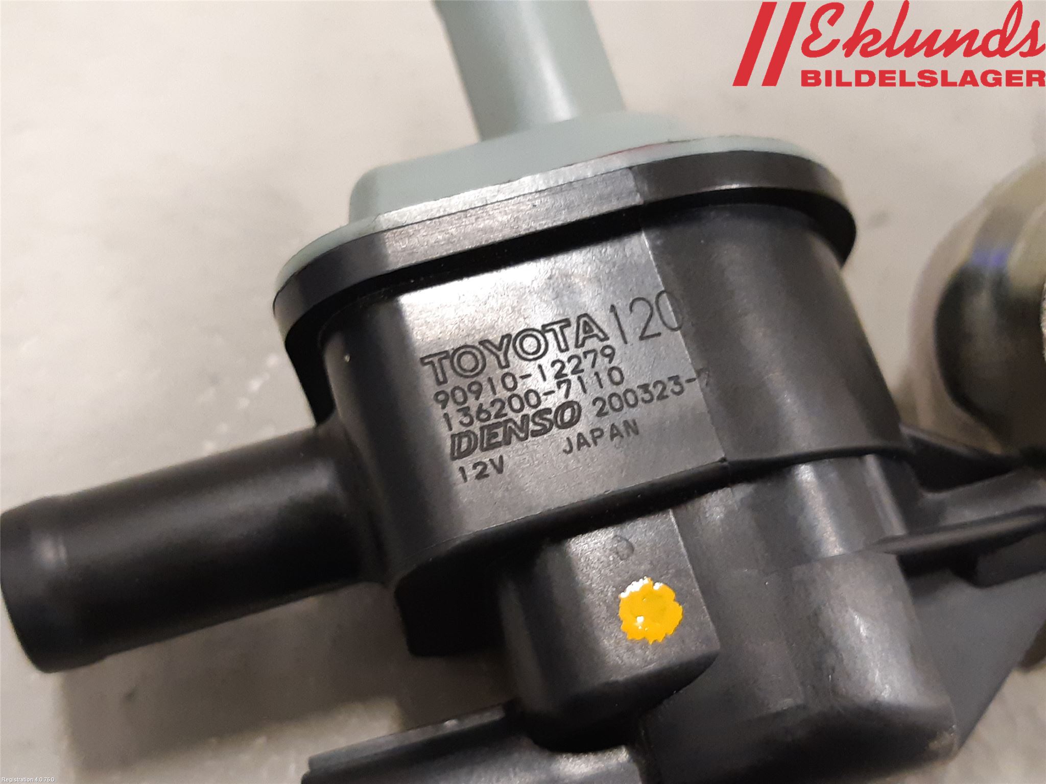 Toyota COROLLA 19- Vakuumventil