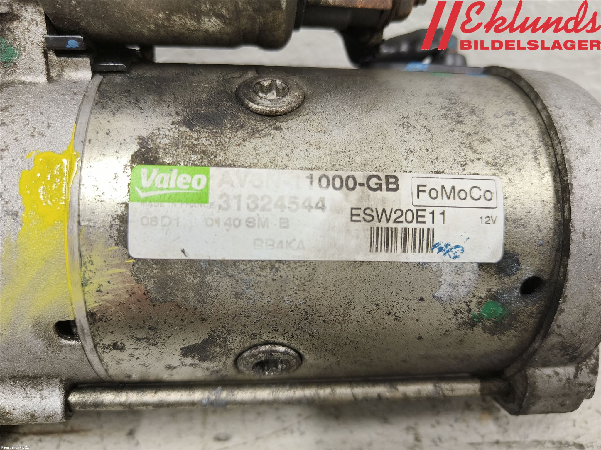 Ford FOCUS 11-14 Startmotor Diesel