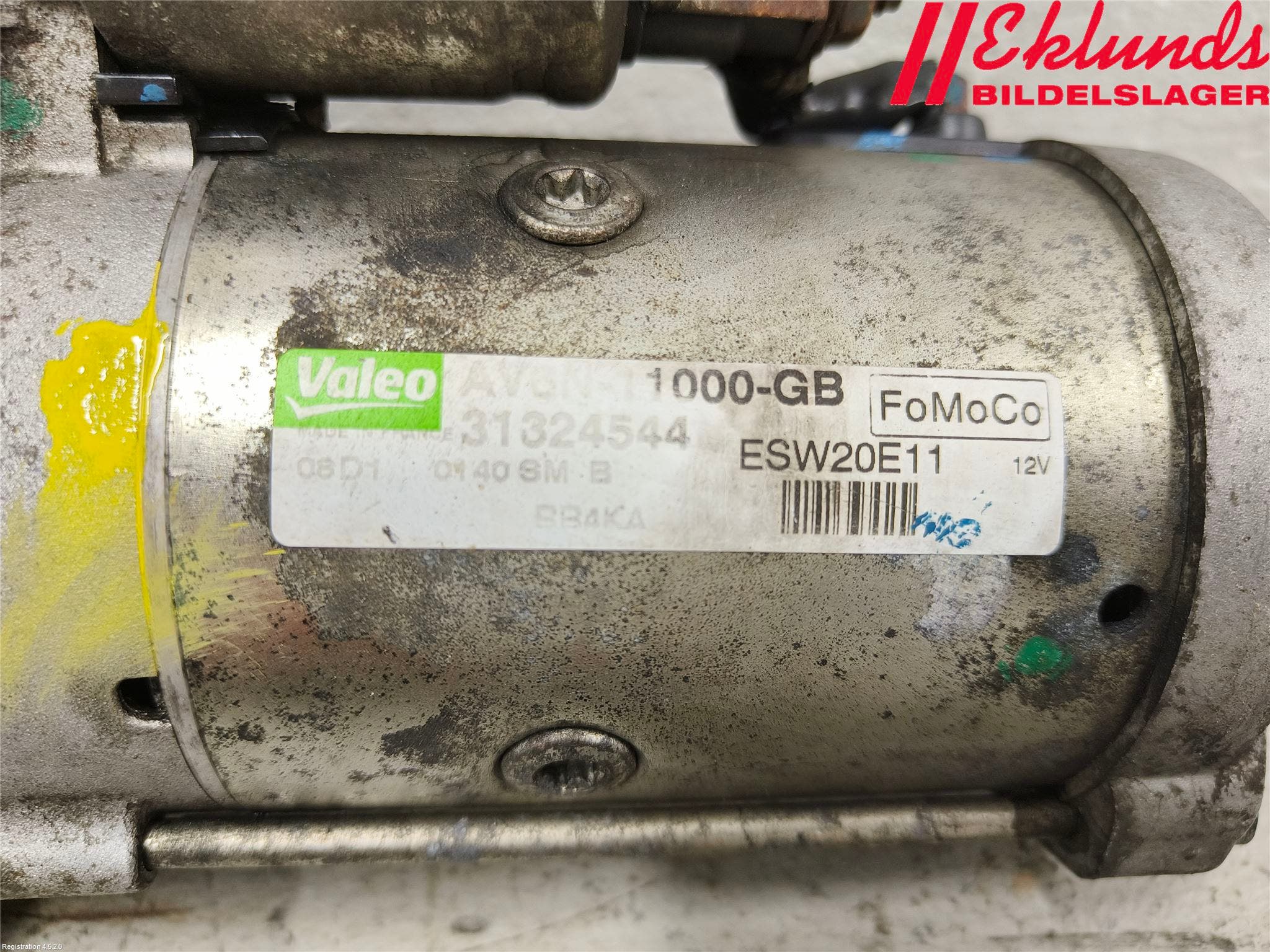 Ford FOCUS 11-14 Startmotor Diesel