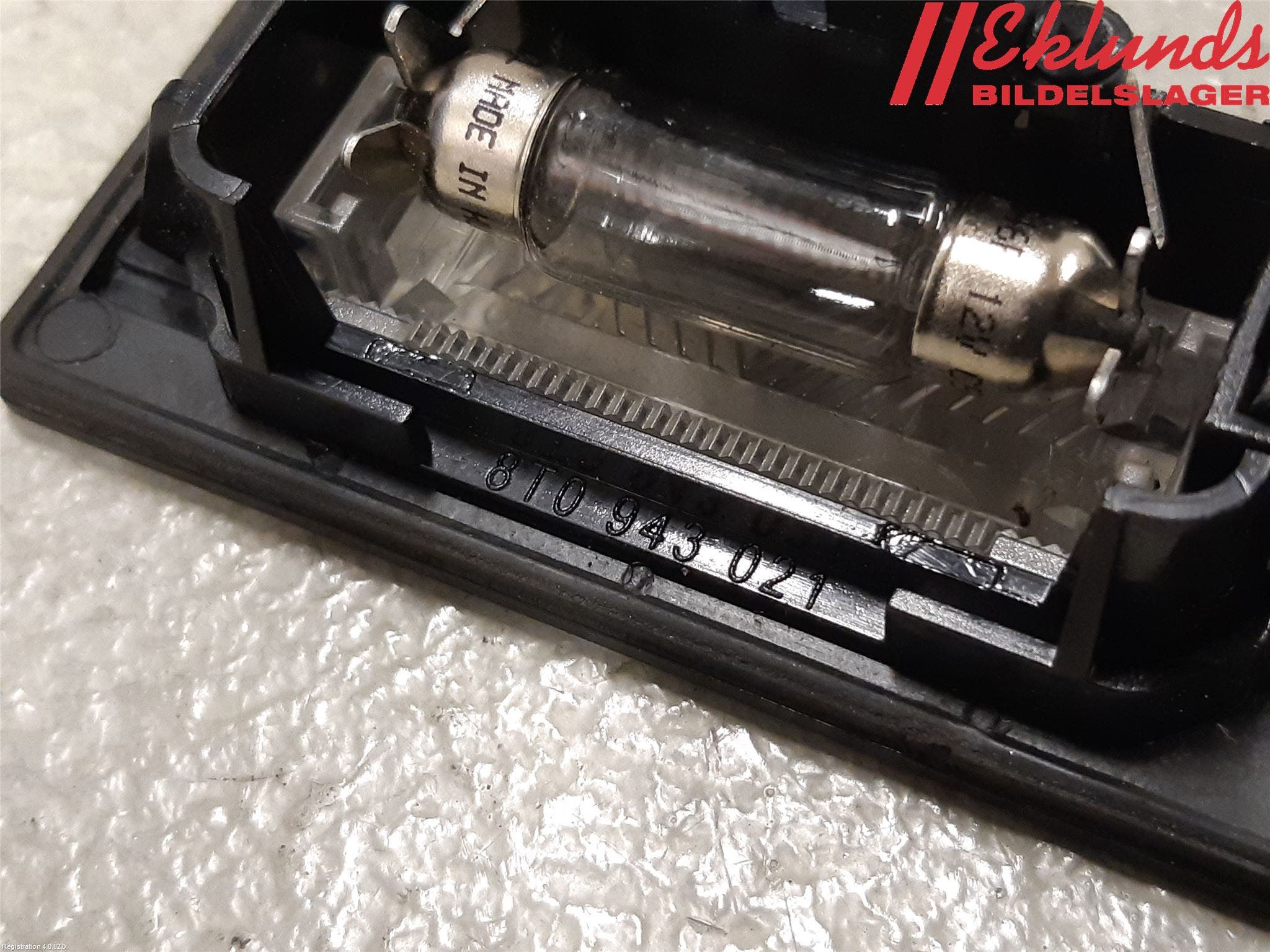 Audi A1/S1 11-18 Skylt Belysning