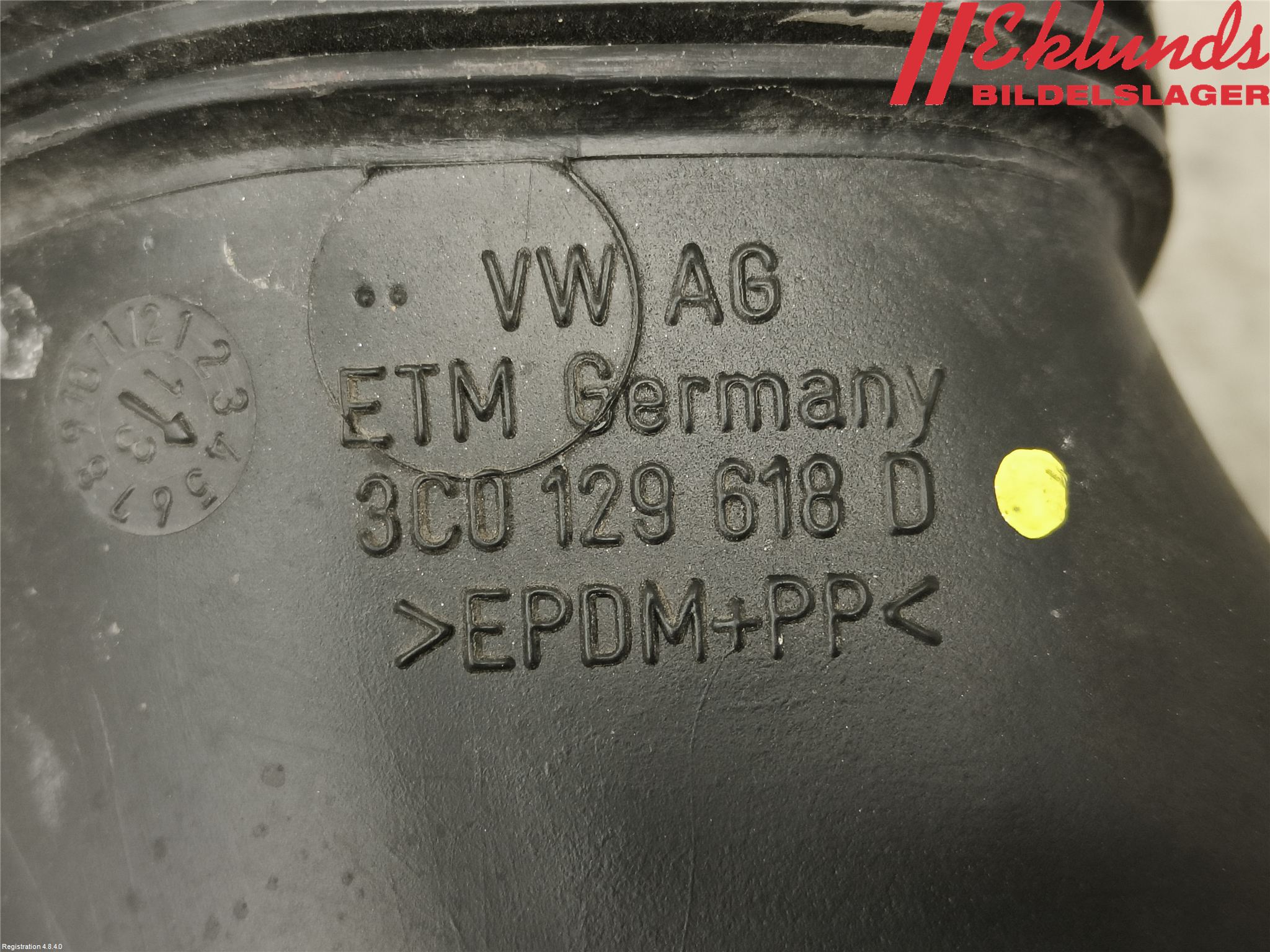 Volkswagen VW PASSAT 11-14 Deflektor Plåt-Plast Kylning