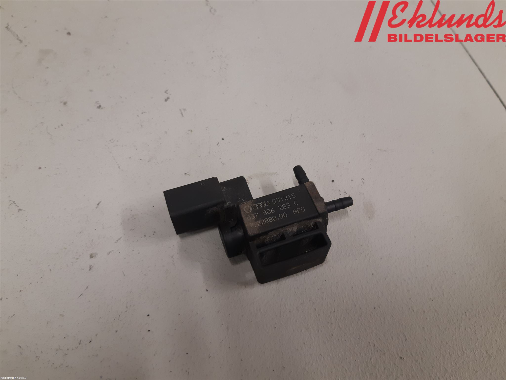 Audi A4/S4 08-11 Vakuumventil