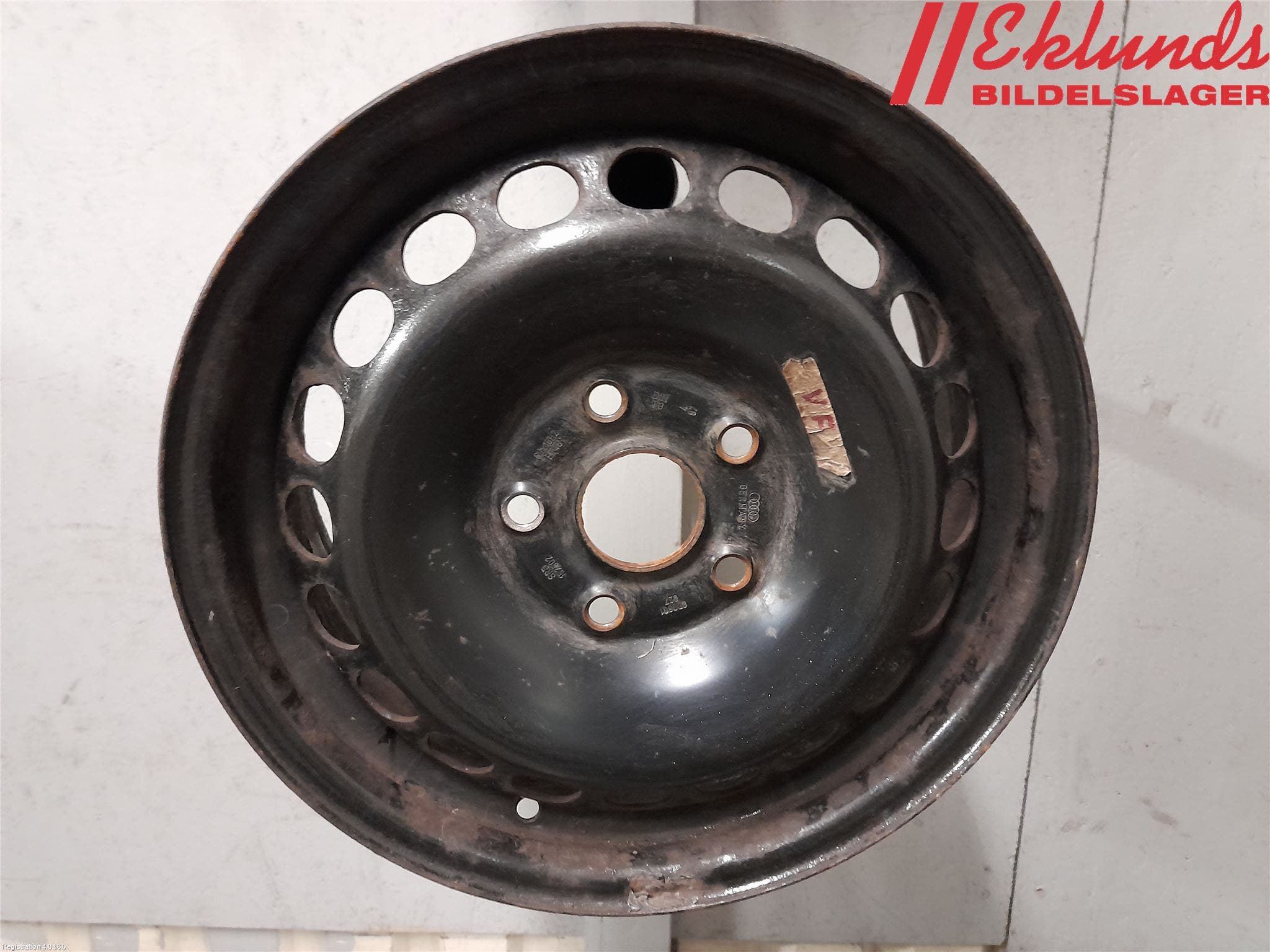 Audi A4/S4 05-07 Fälgsats Plåt