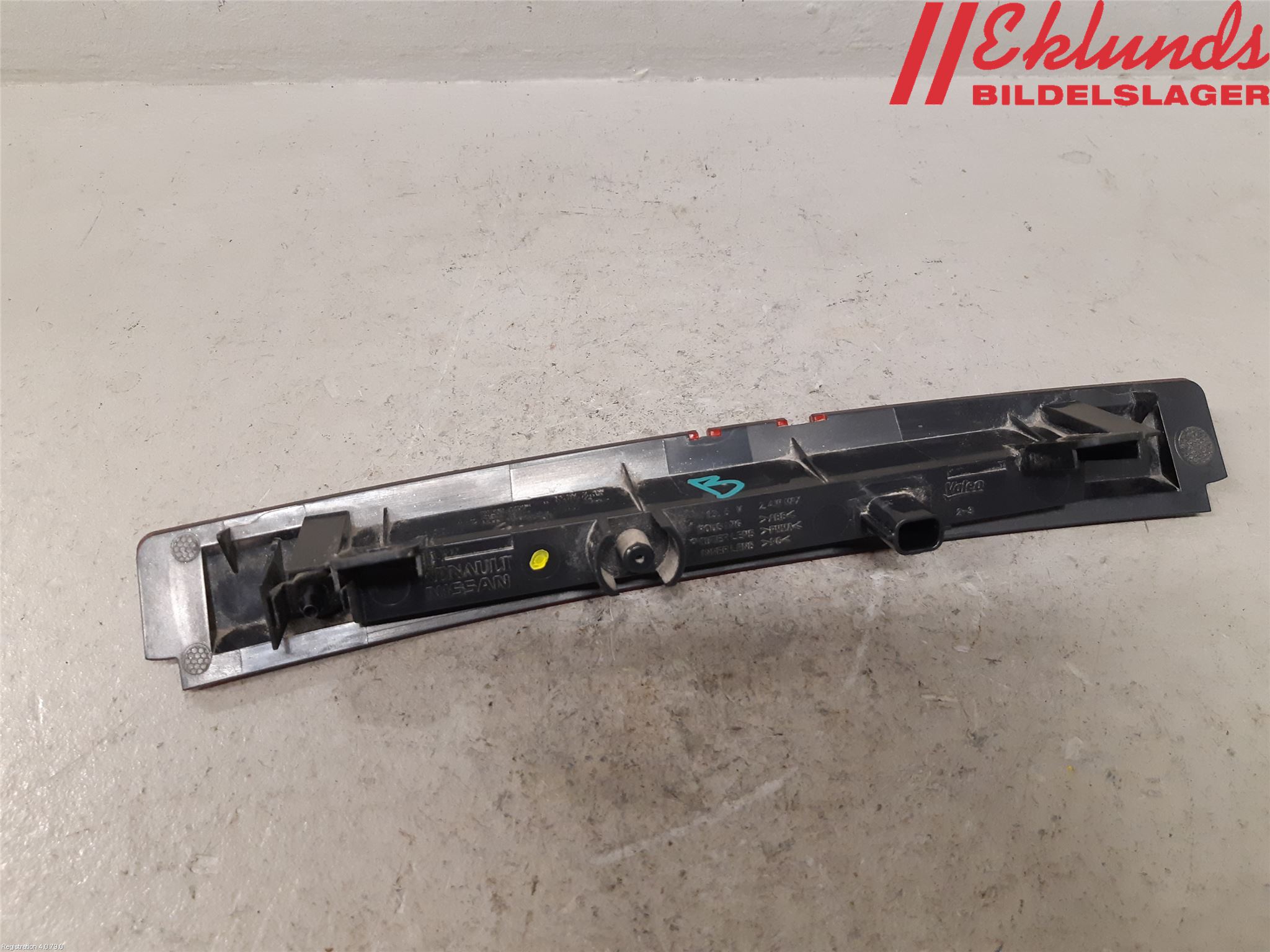 Renault CLIO IV 16-19 Bromsljus Bakruta
