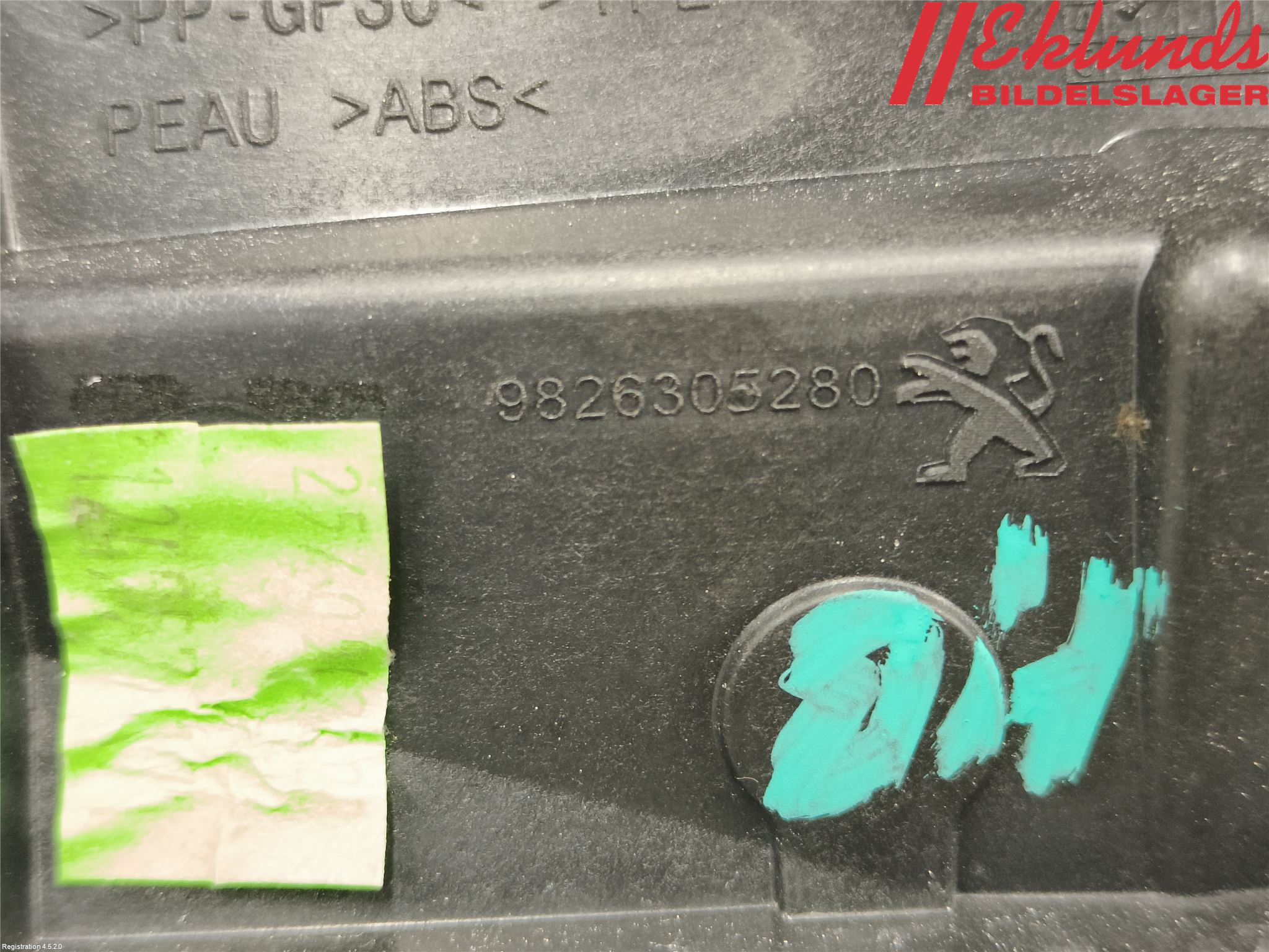 Peugeot 2008/E-2008 20- Spoiler Baklucka