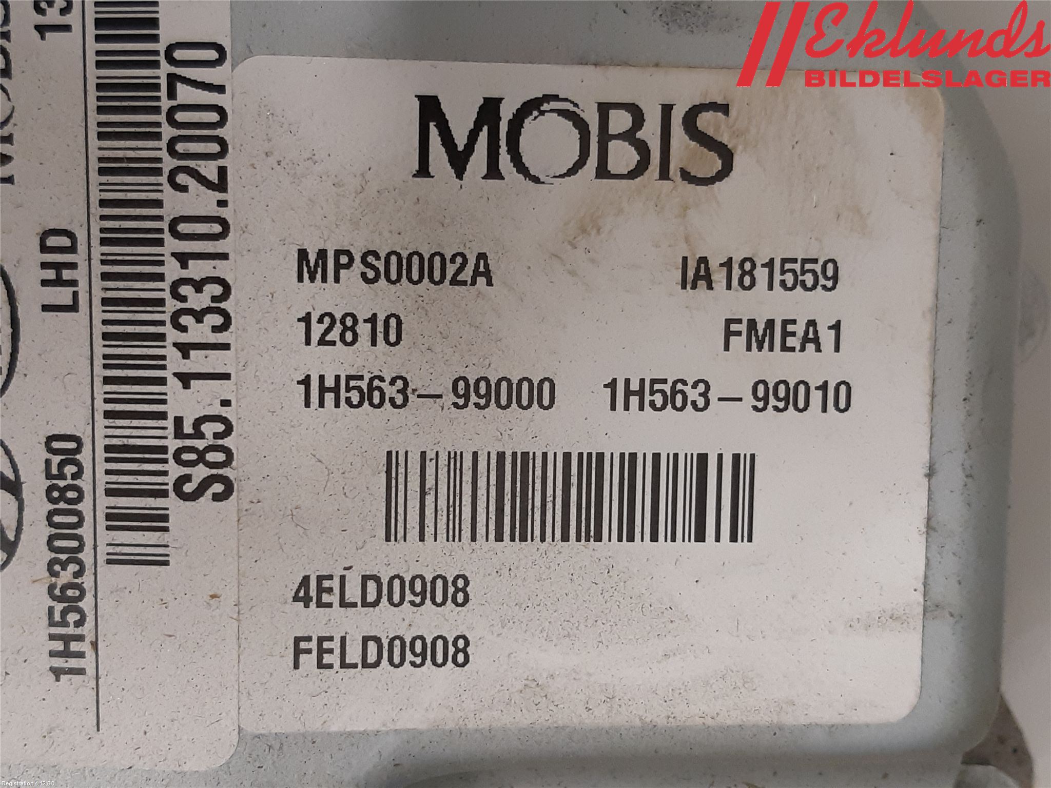 Kia CEED 06-12 Rattaxelagg Med Inb Servo