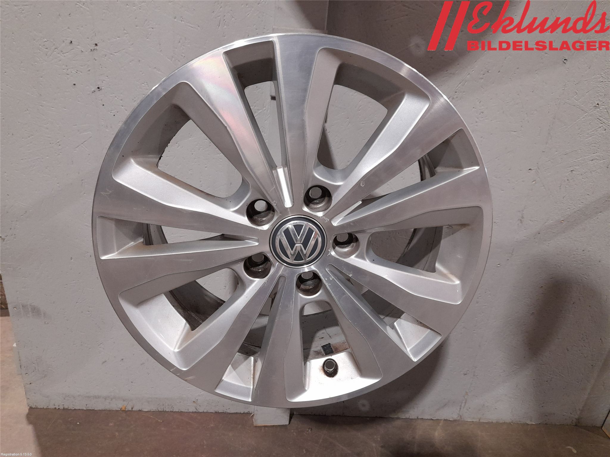 Volkswagen VW GOLF / E-GOLF VII 13-20 Fälgsats Aluminium