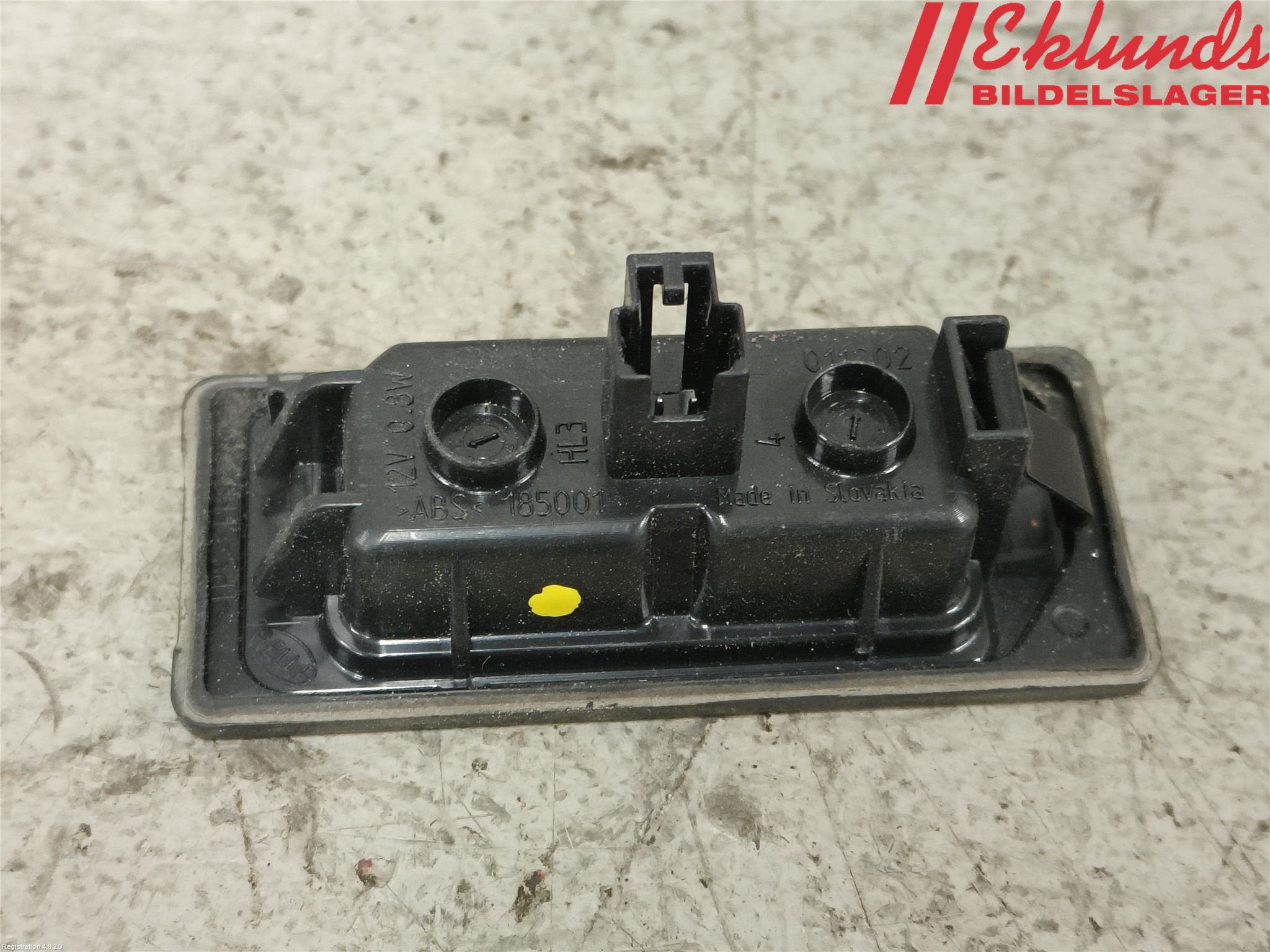 Volkswagen VW PASSAT 11-14 Skylt Belysning