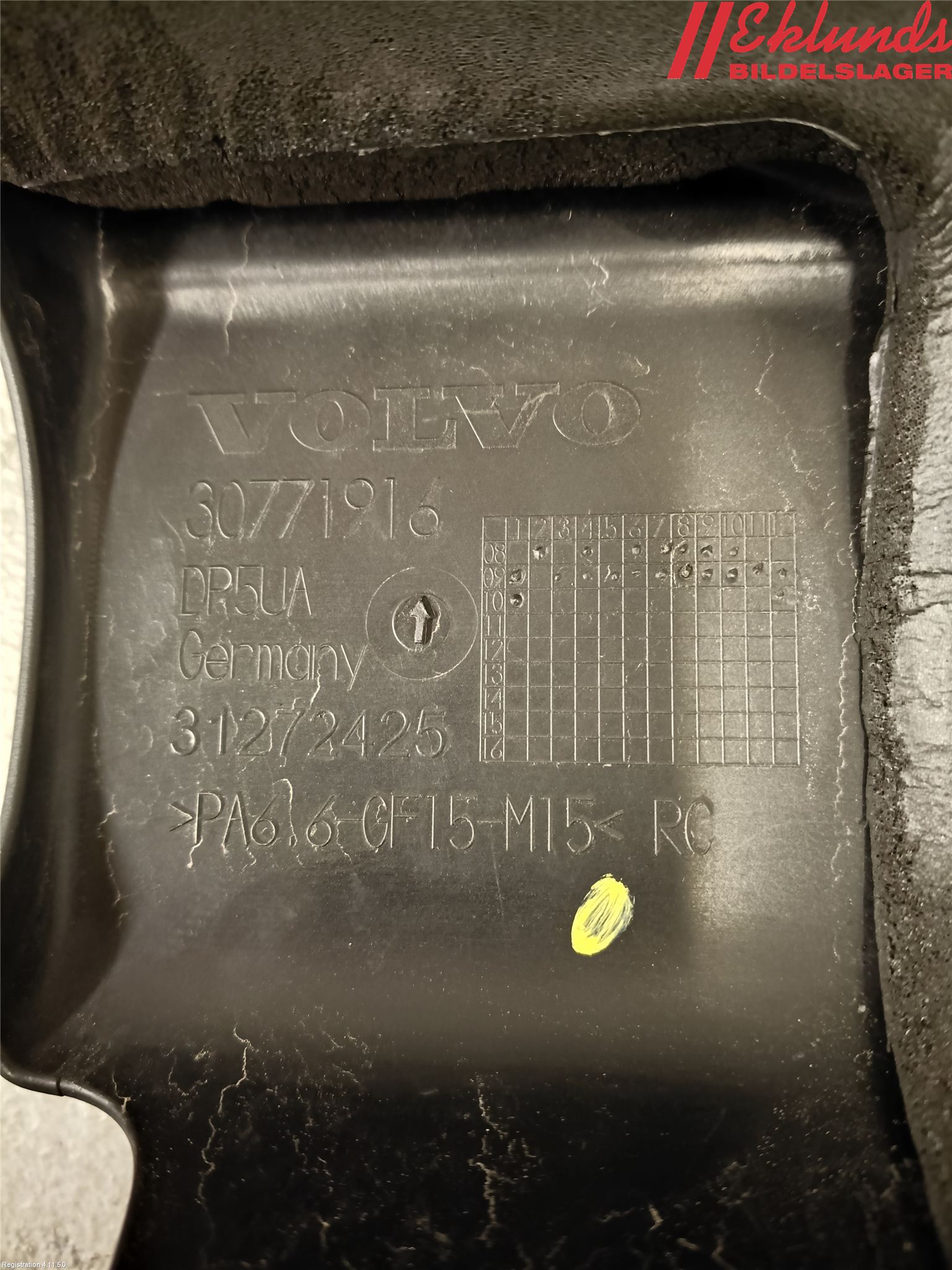 Volvo S60 11-13 Motorkåpa