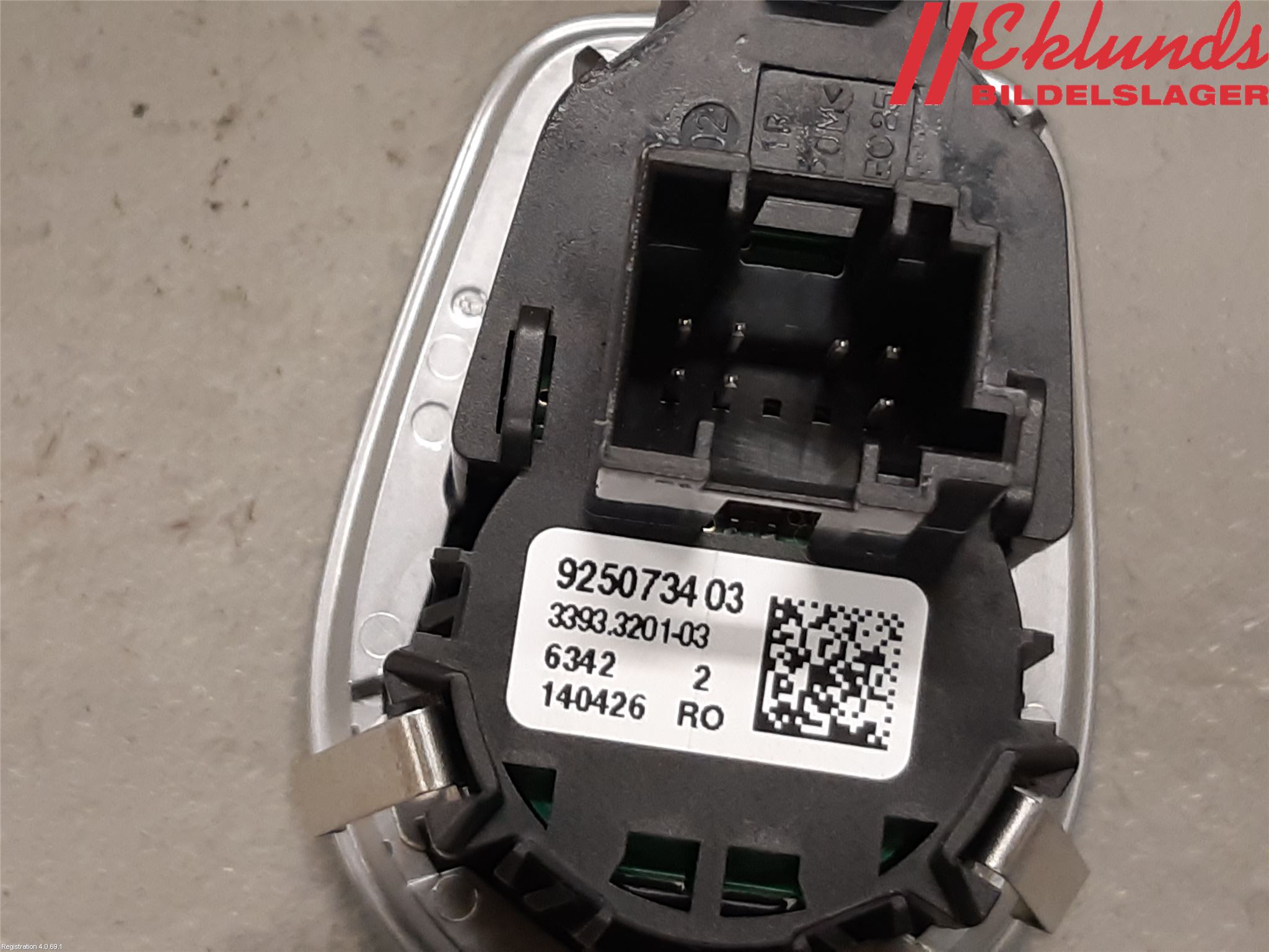 BMW 3 F30/F31/F80 12-19 Startknapp Personbil